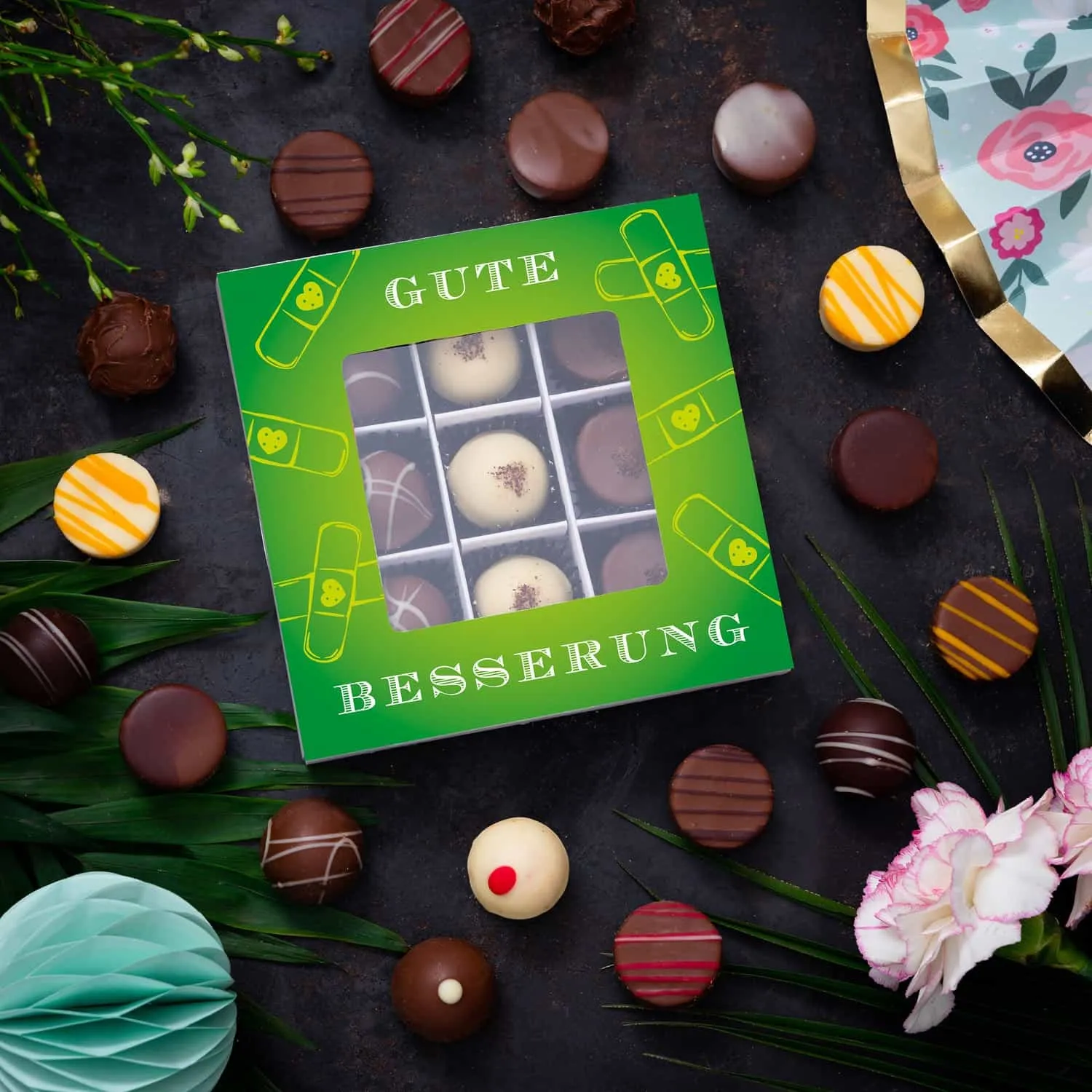 Ein wunderschönes Geschenk um gute Genesung zu wünschen.