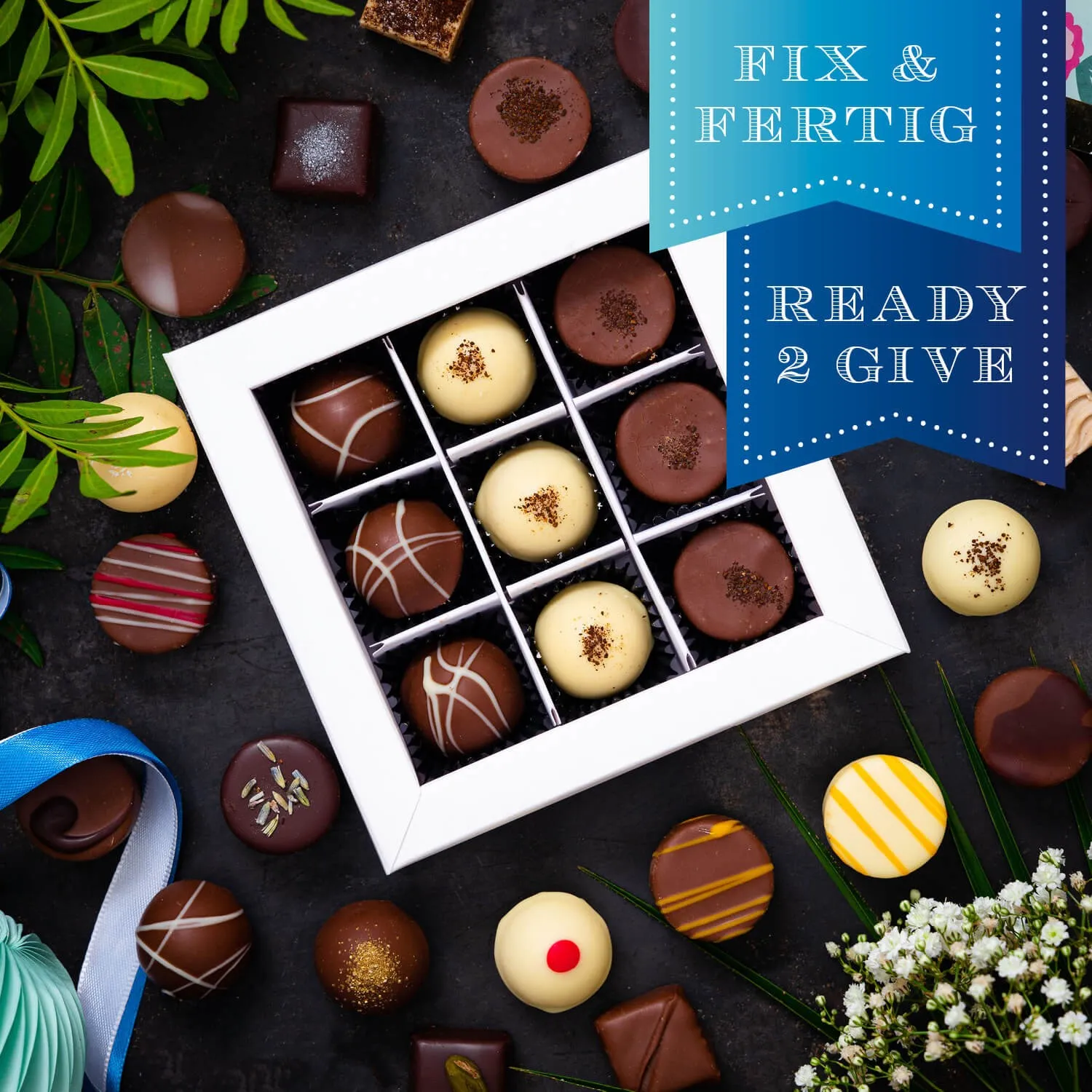 Ein perfektes Geschenk um Glückwünsche zu überreichen.