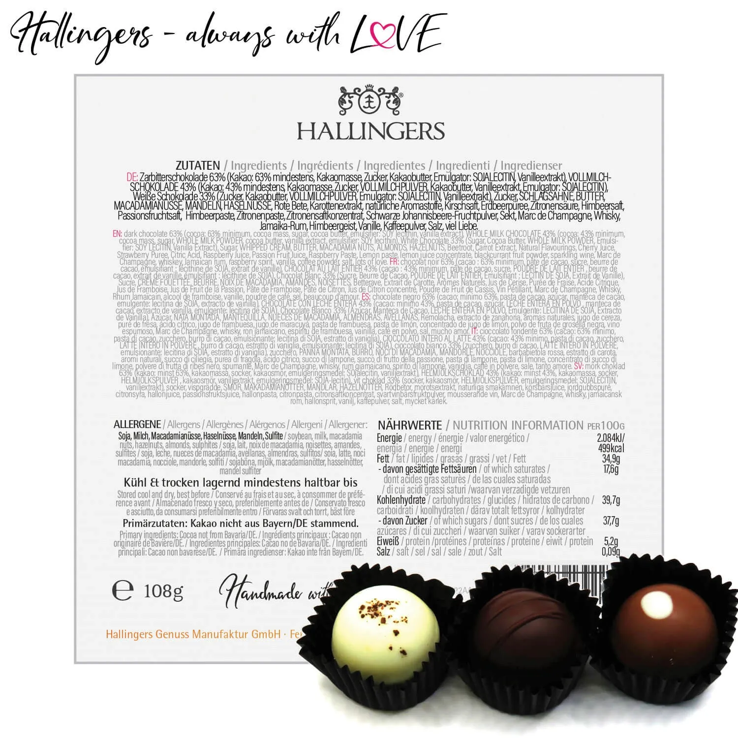 Happy Birthday L (Pralinen-Mix)