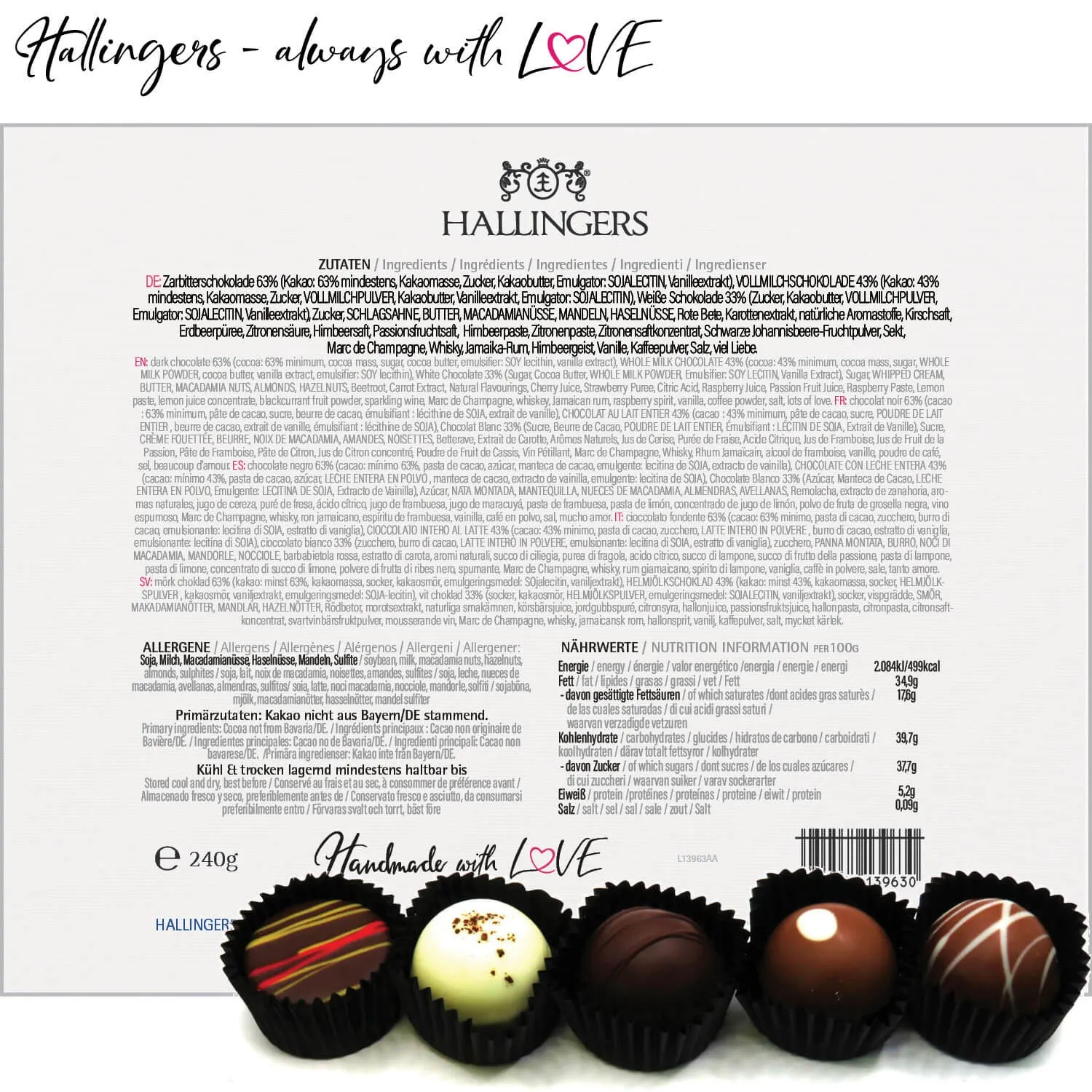 Happy Birthday XL (Pralinen-Mix)