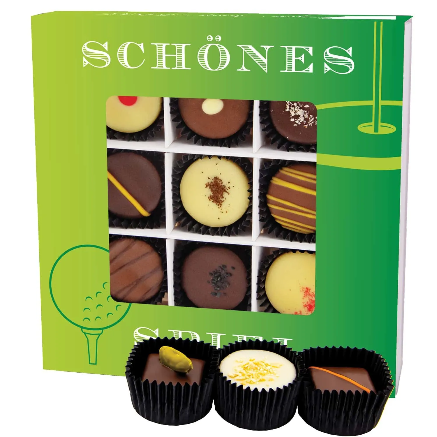 PRALINEN GESCHENKBOX OHNE ALKOHOL - Edle handgemachte Pralinen aus feinstem Confiserie-Edelkakao, stilvoll verpackt in einer hochwertigen L-Geschenkbox. Exklusiver Schokoladengenuss für besondere Anlässe & genussvolle Momente