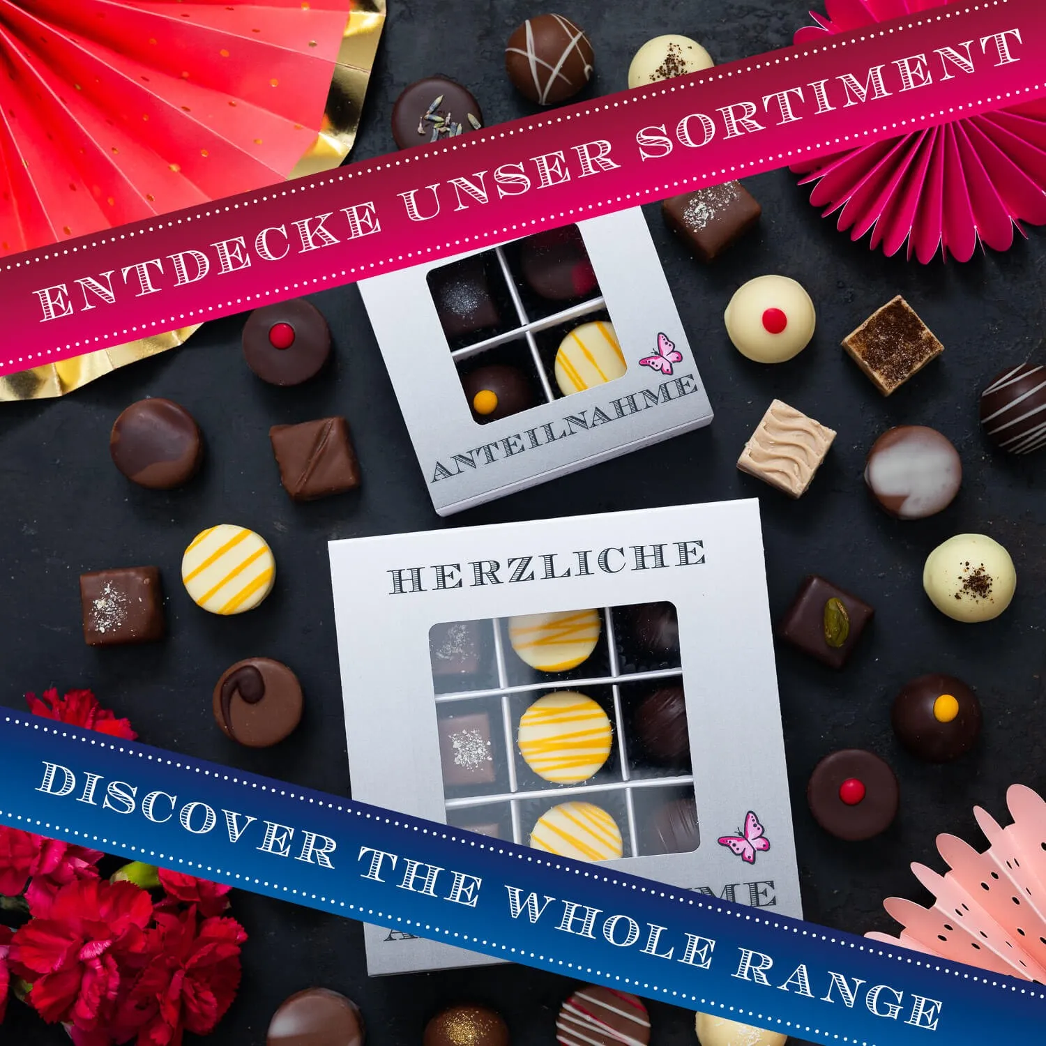 Eine schöne Möglichkeit Mitgefühl auszuddrücken.