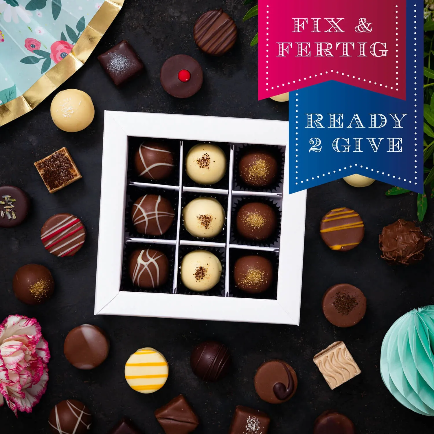 Ein schönes Geschenk um zu sagen: Meine Gedanken sind bei Euch/Ihnen.