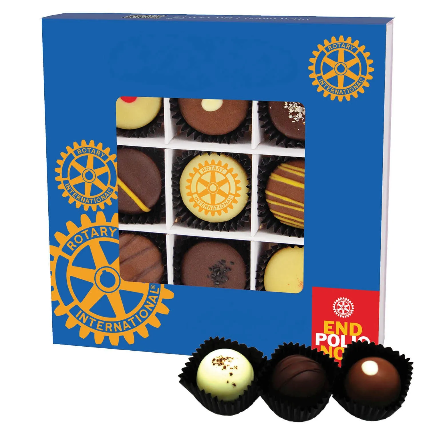 Rotary International L (Pralinen Mix, ohne Alkohol)