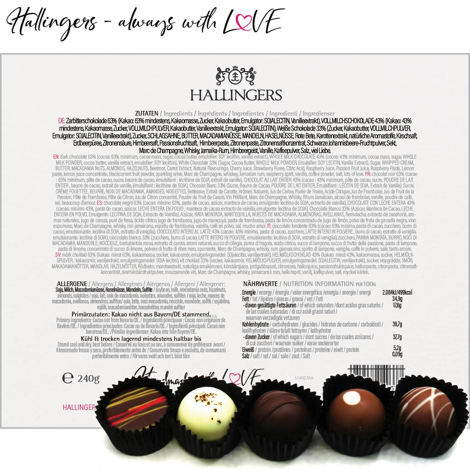 Vielen Dank XL (Pralinen-Mix)