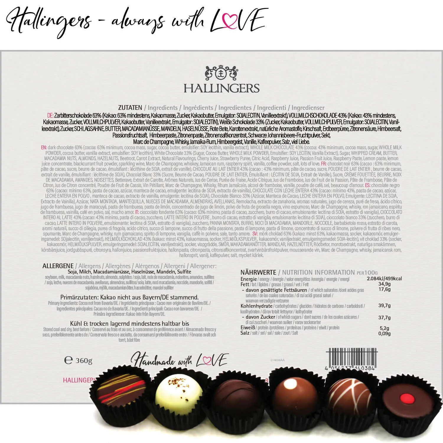 Vielen Dank XXL (Pralinen-Mix)