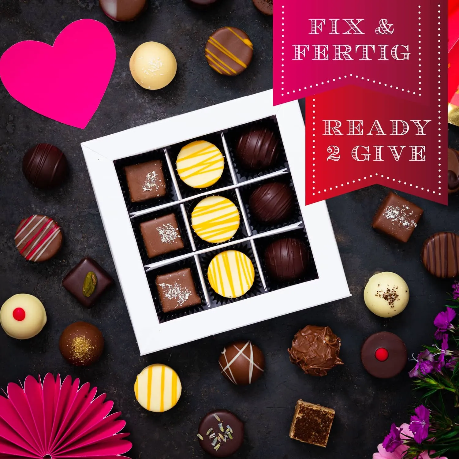 Herzchen für Mama, Papa, Geschwister, Partner, Hochzeit, und und und....es gibt viele Anlässe um Herzchen zu verteilen!