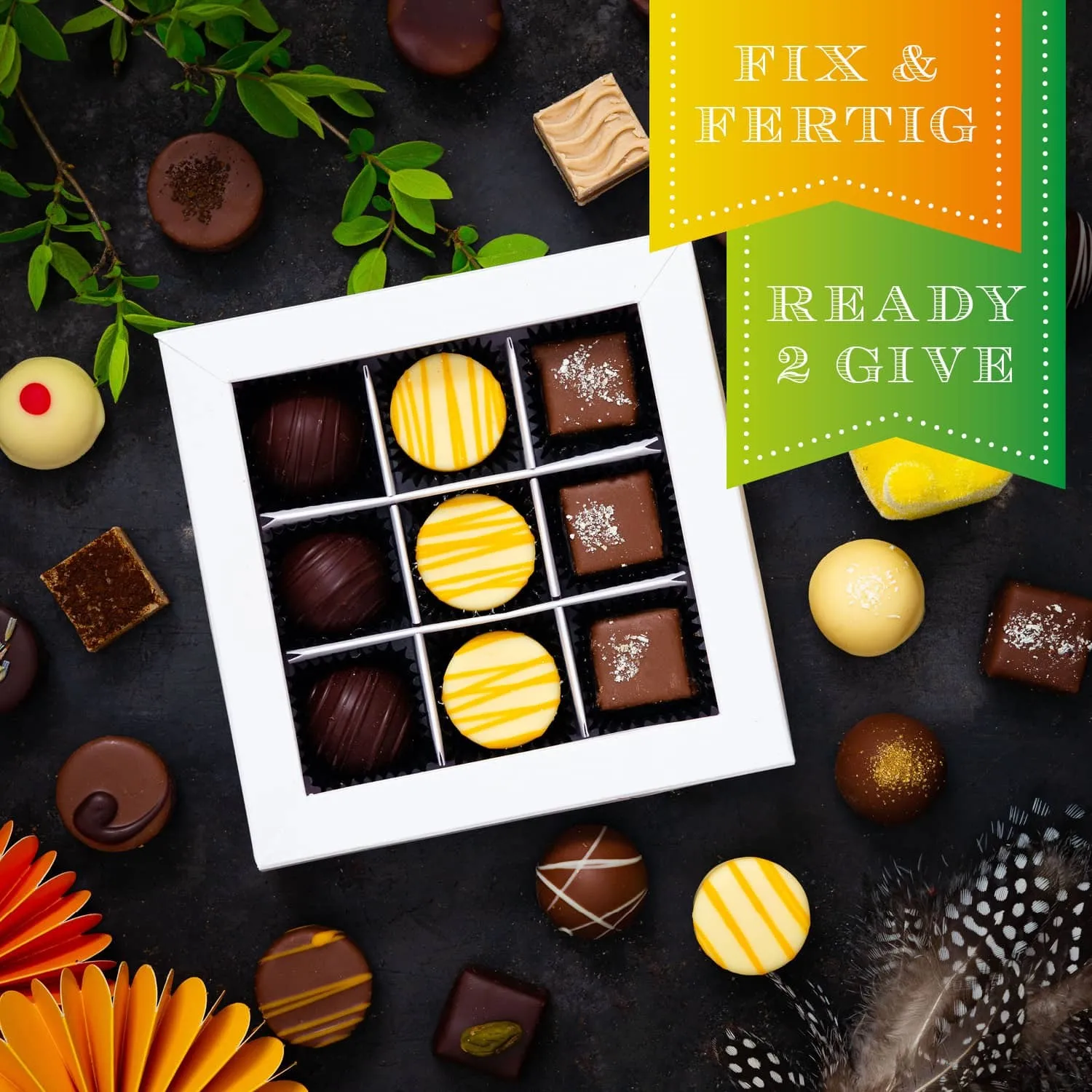 Easter Bag - green yellow (Geschenkkorb)