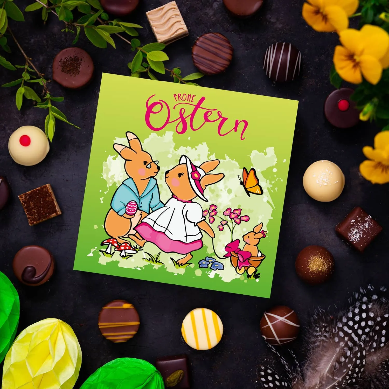 Diese leckeren Pralinen dürfen bei der Eiersuche nicht fehlen!