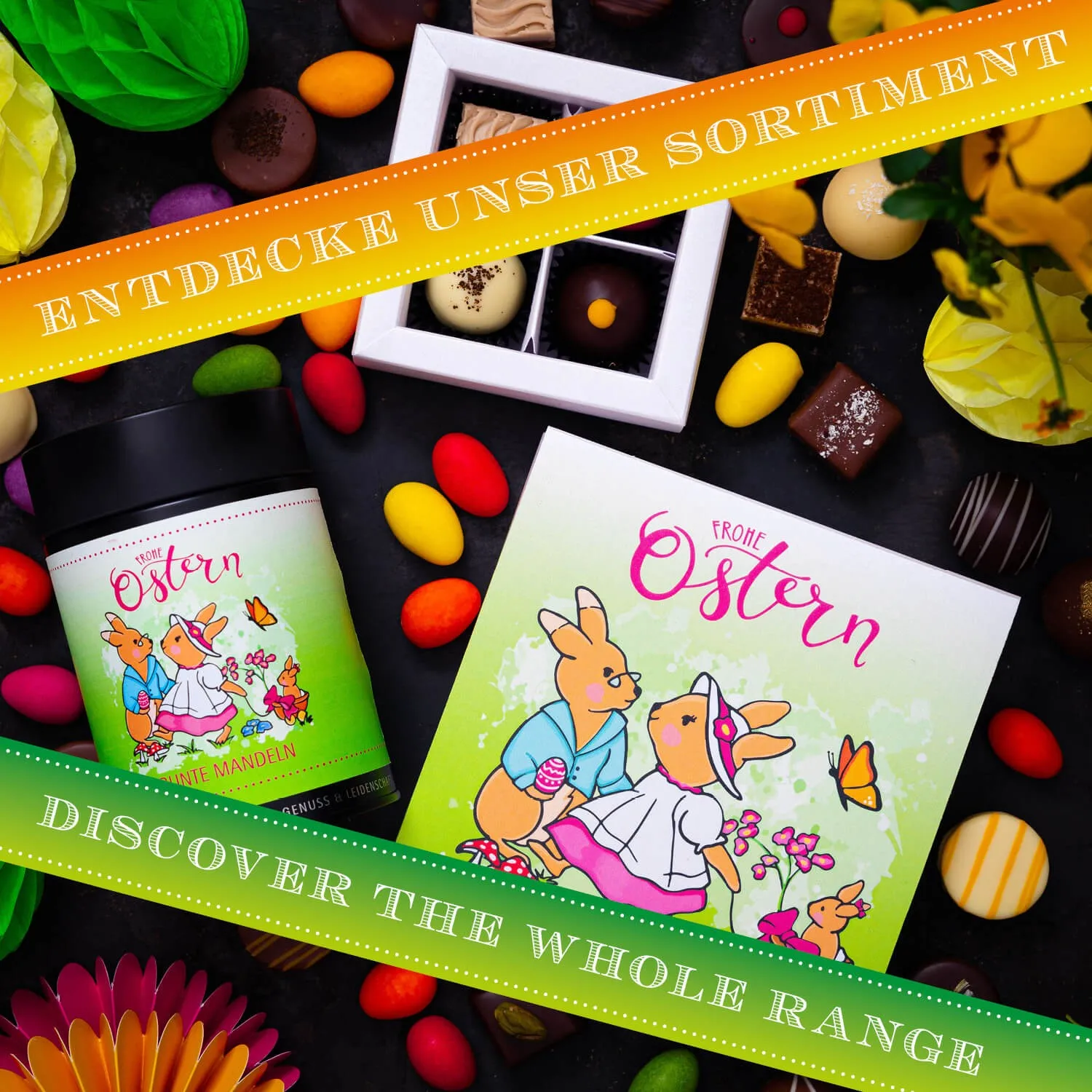 Endlich Frühling, endlich Ostern - mit diesen leckeren Pralinen wird das Fest ein Genuss!