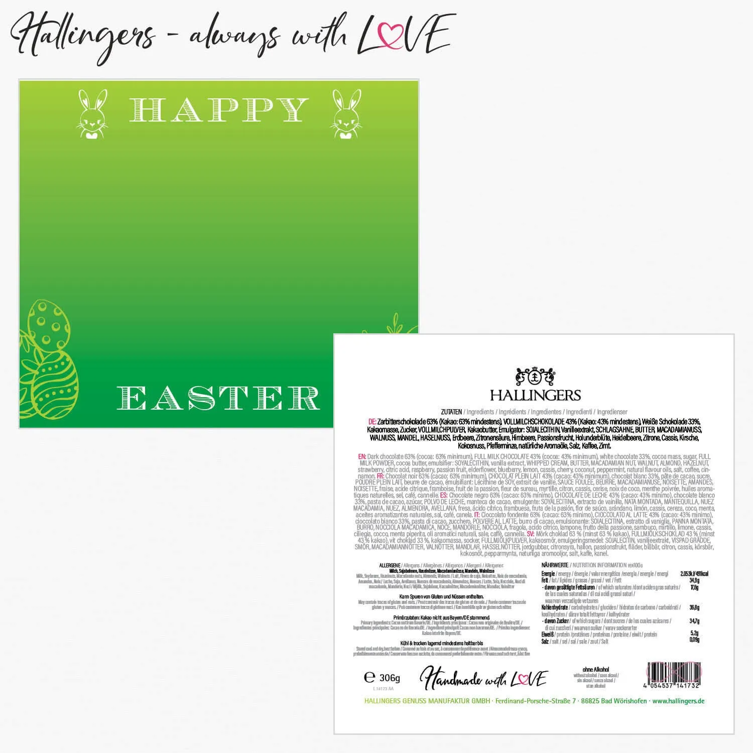 Happy Easter XL (Pralinen-Ostereier-Mix)