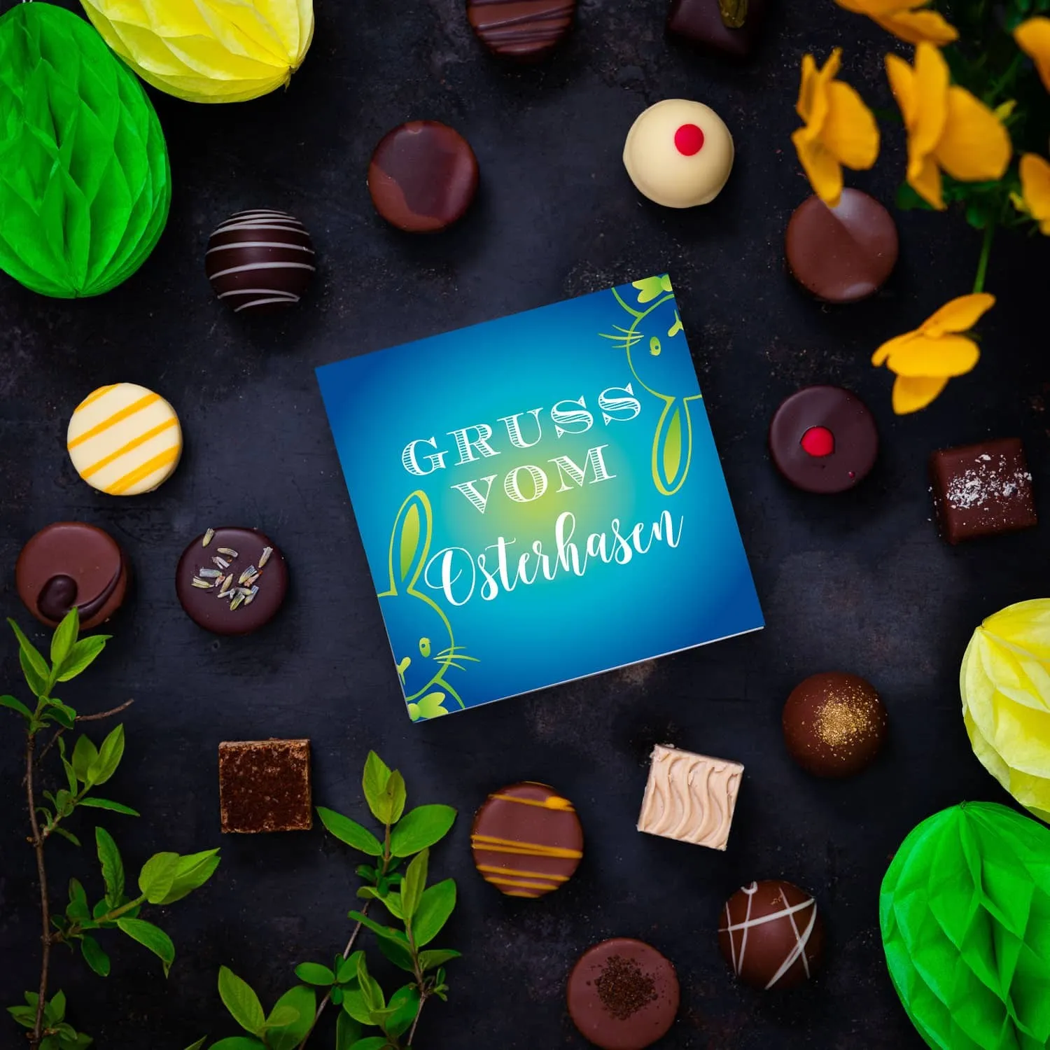 Diese leckeren Pralinen dürfen bei der Eiersuche nicht fehlen!