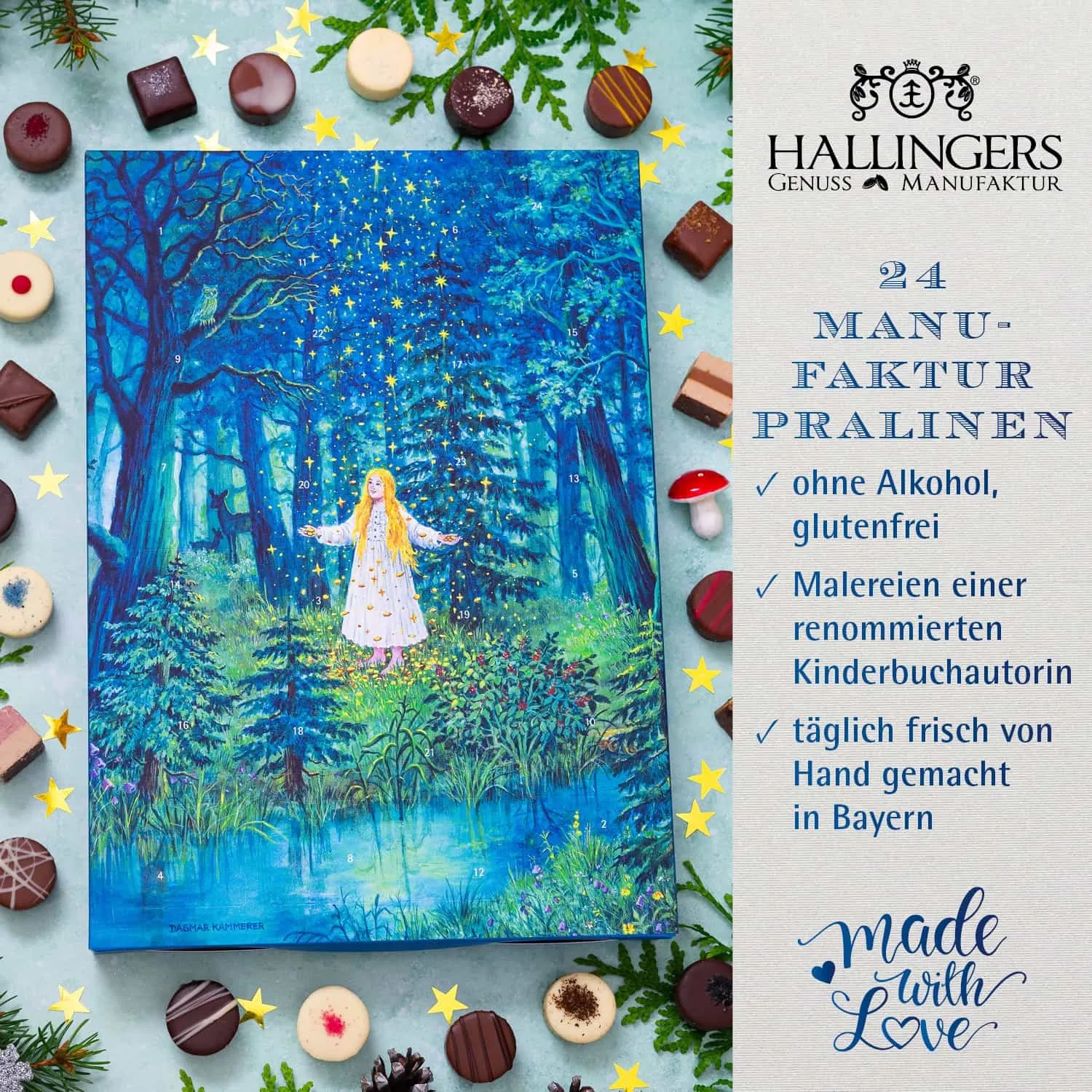 24 Genussmomente in der Weihnachtszeit. Pralinen - ein must-have!