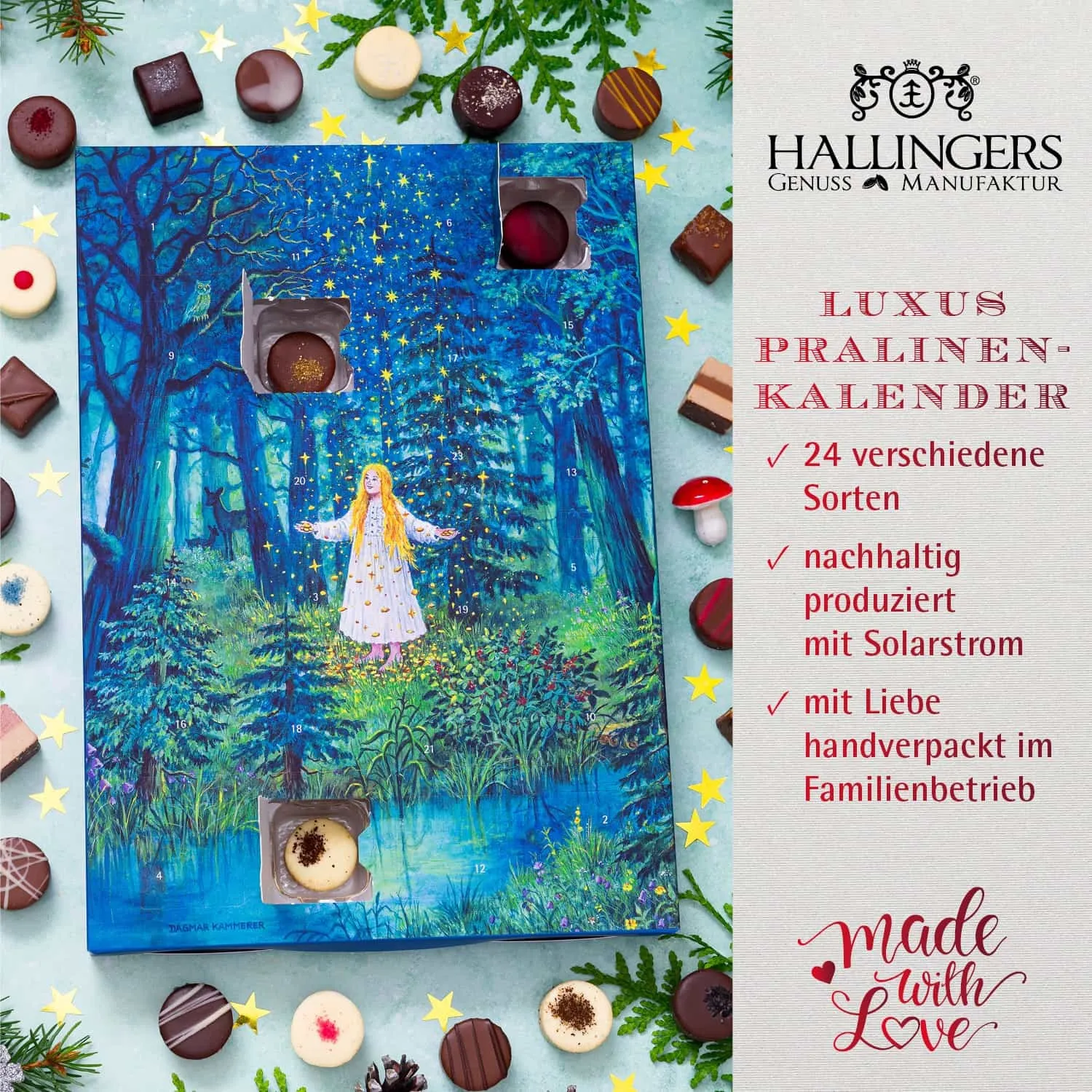 Pure Verführung! Die Königsklasse der Confiserie-Kunst sind Pralinen.