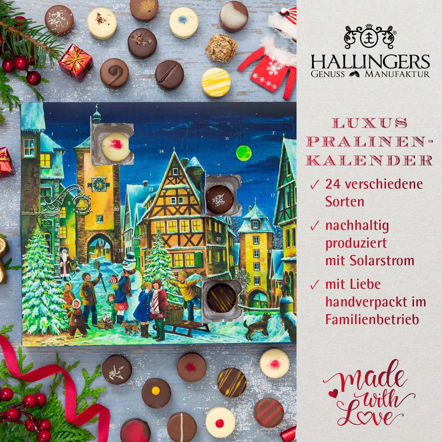 Pure Verführung! Die Königsklasse der Confiserie-Kunst sind Pralinen.