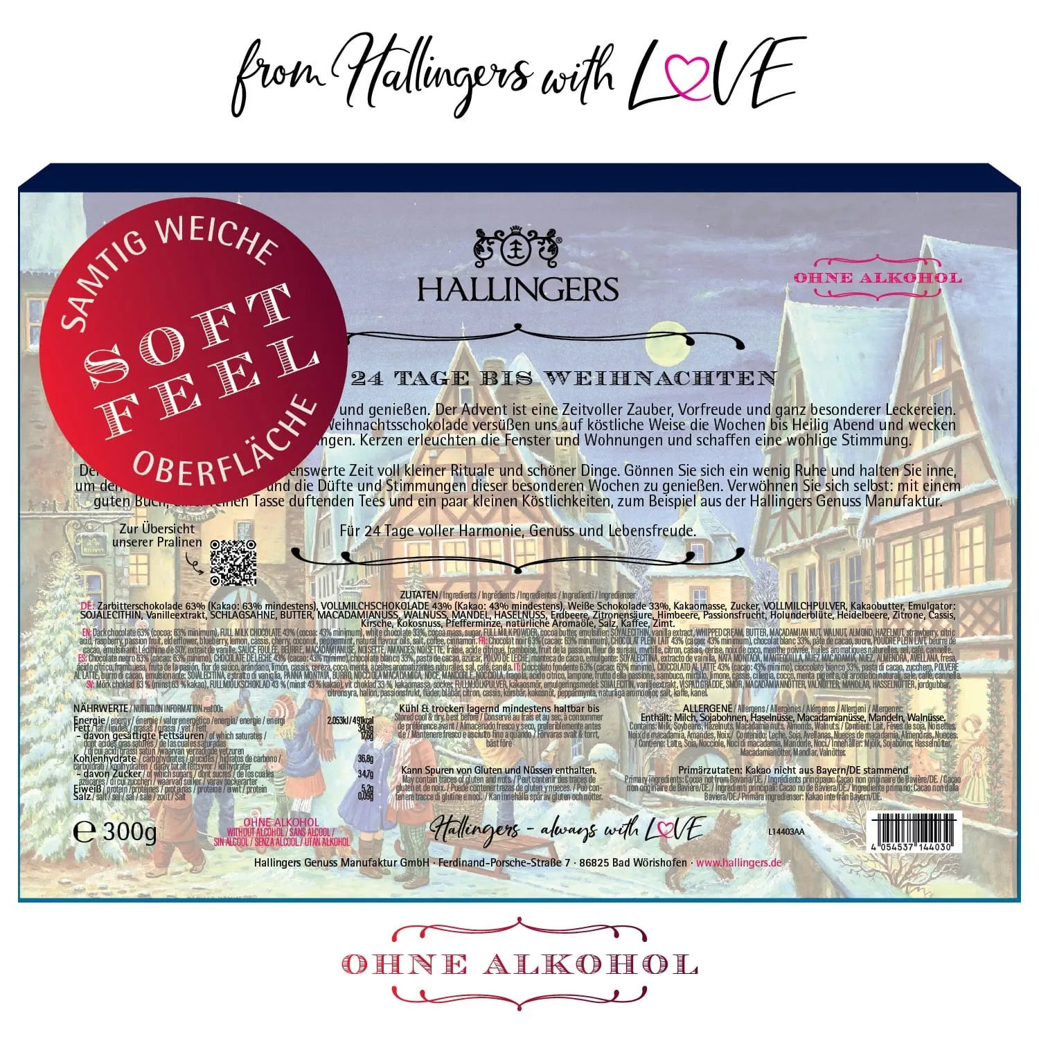 Rothenburg (Pralinen Mix, ohne Alkohol)