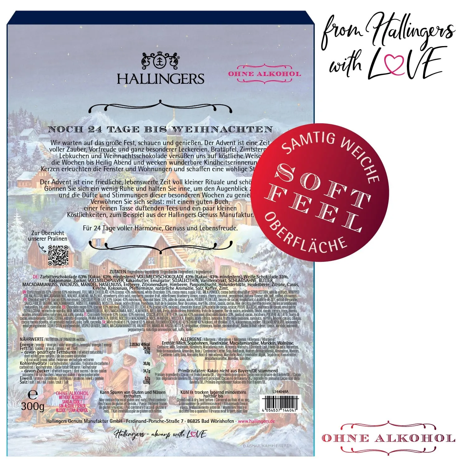 Bergdorf (Pralinen Mix, ohne Alkohol)