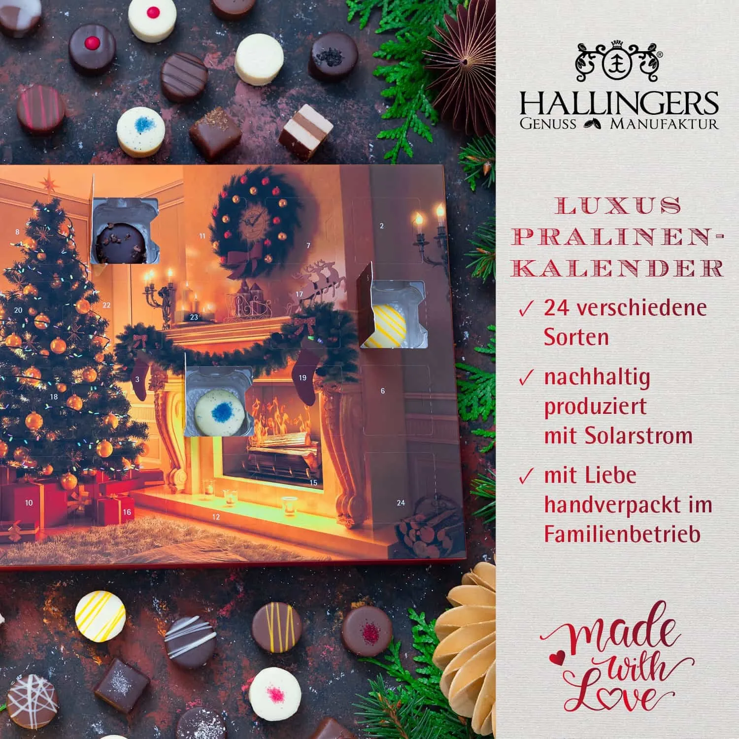 Pure Verführung! Die Königsklasse der Confiserie-Kunst sind Pralinen.