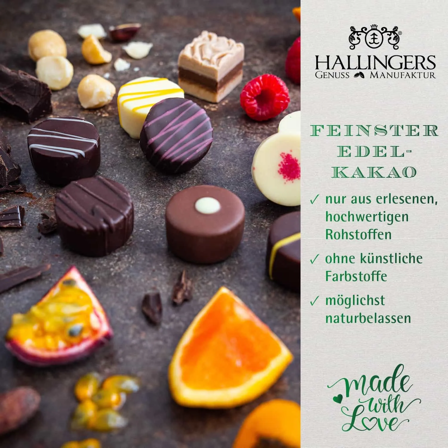 Mit viel Liebe und von Hand produziert - verwöhnen Sie sich selbst oder einen lieben Menschen!