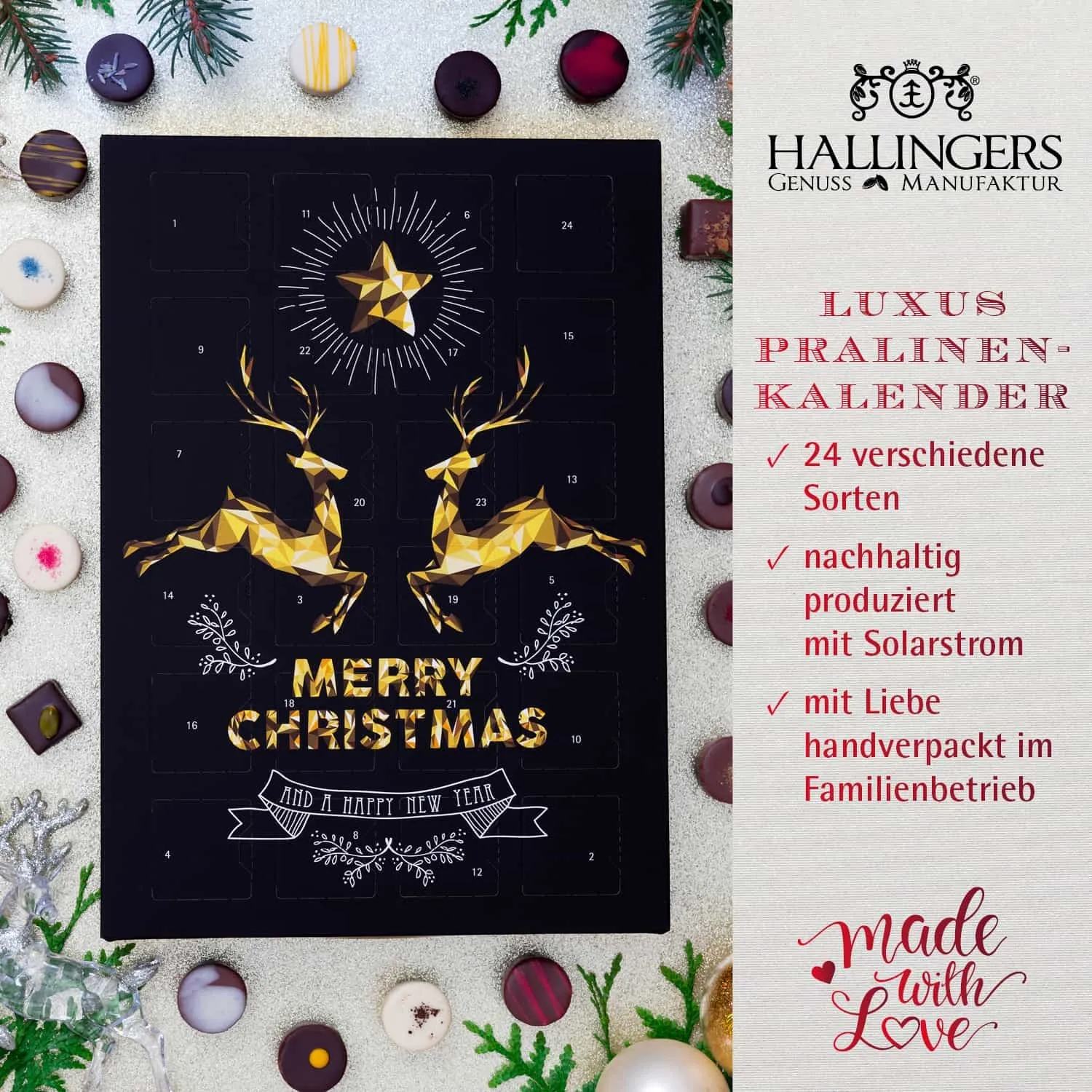 Pure Verführung! Die Königsklasse der Confiserie-Kunst sind Pralinen.