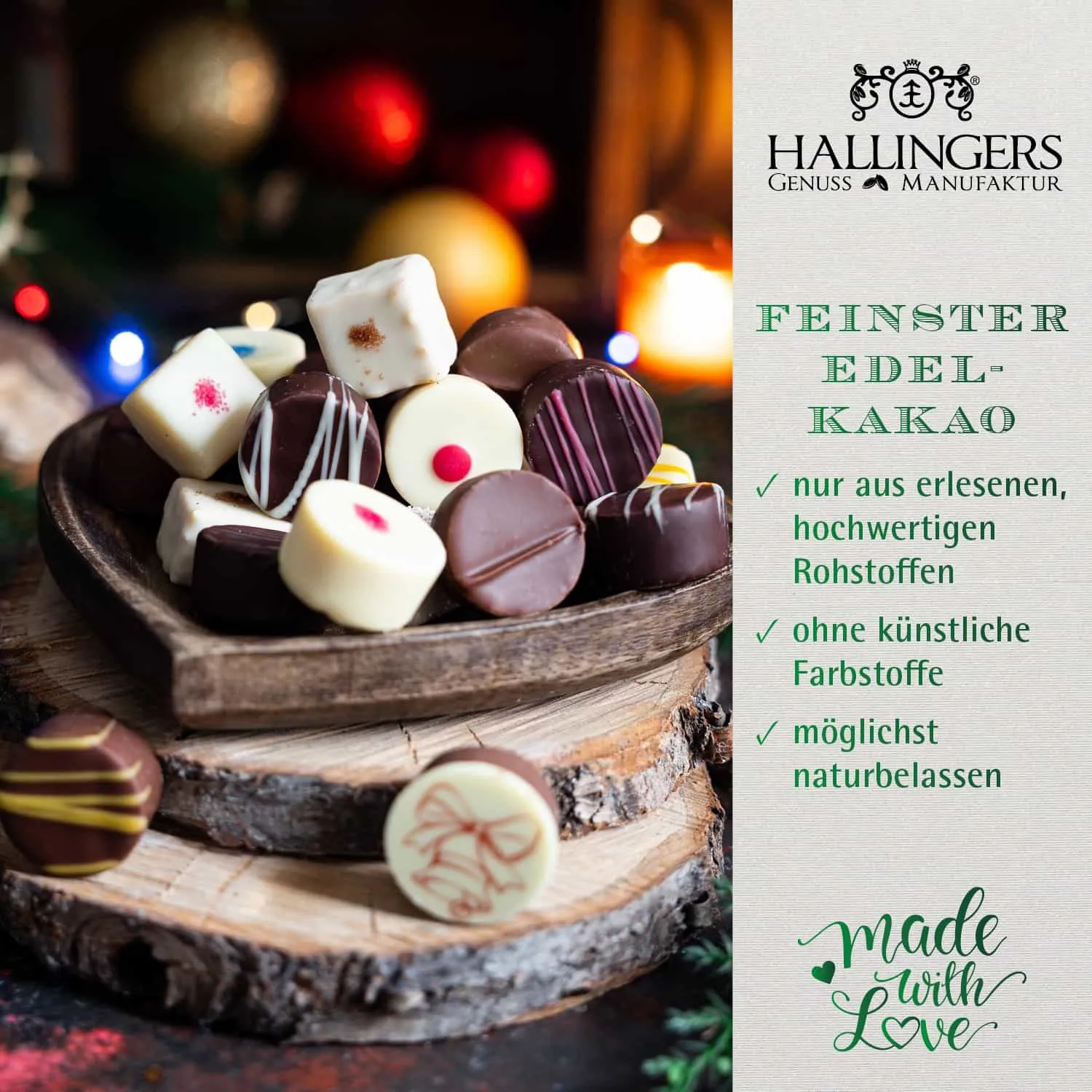 Mit viel Liebe und von Hand produziert - verwöhnen Sie sich selbst oder einen lieben Menschen!