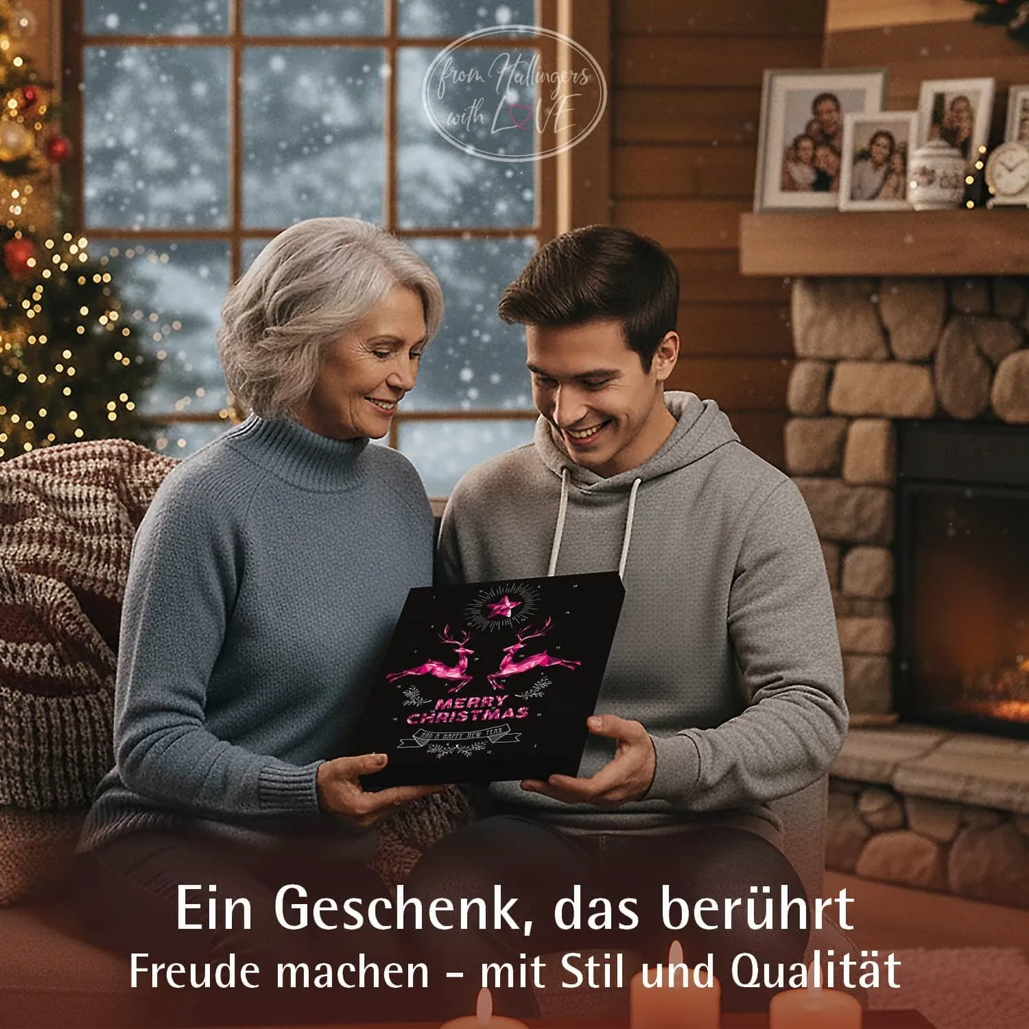 Pinke Elche (Pralinen Mix, ohne Alkohol)