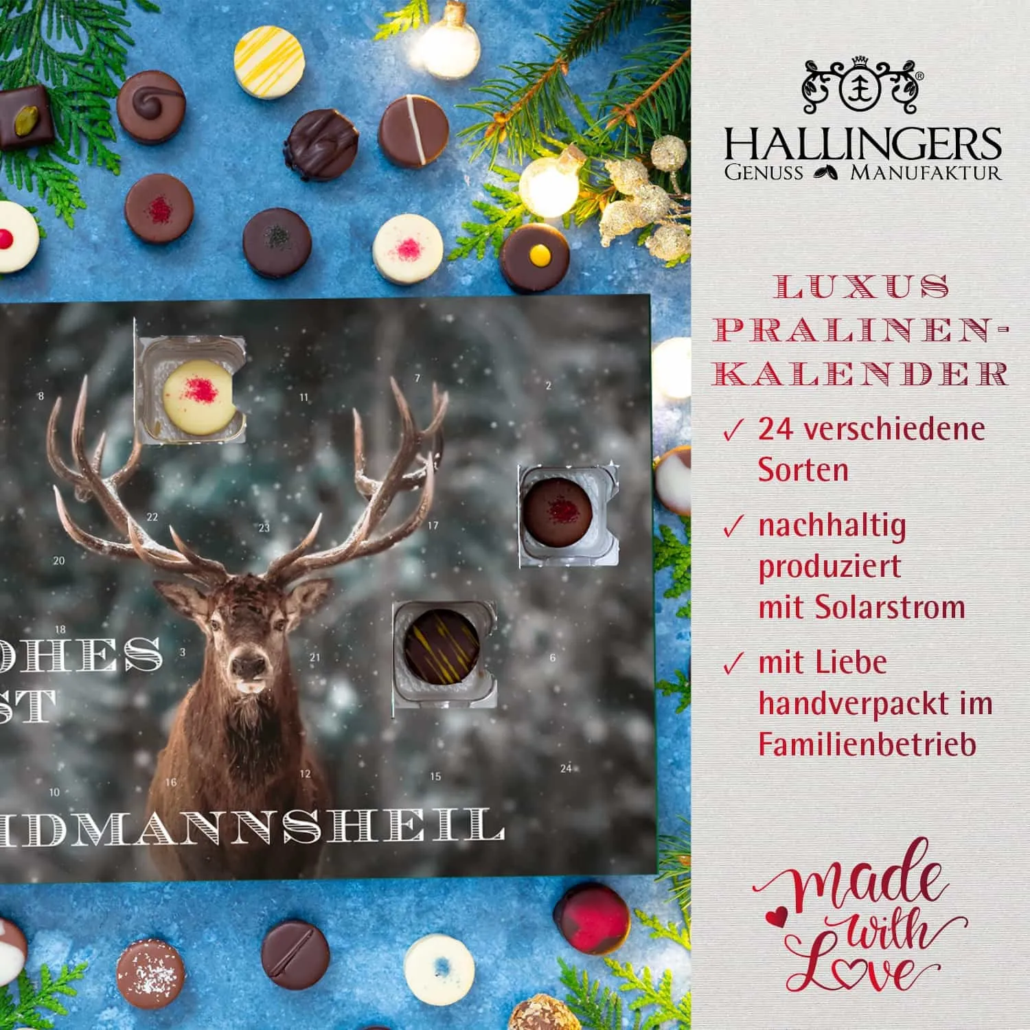 Pure Verführung! Die Königsklasse der Confiserie-Kunst sind Pralinen.