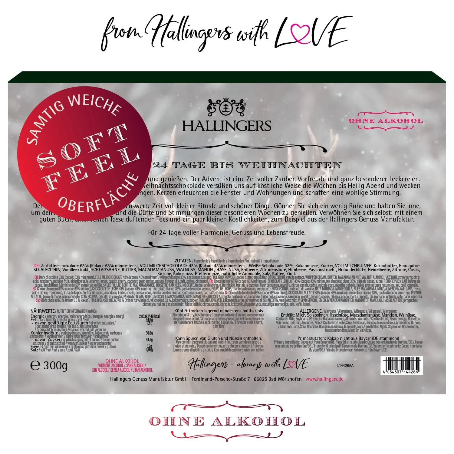 Waidmannsheil (Pralinen Mix, ohne Alkohol)