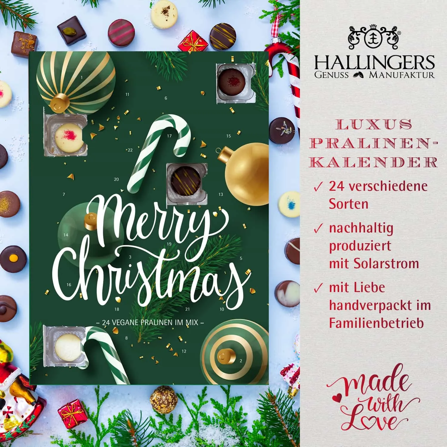 Verführung pur! Pralinen sind die Königsklasse der Confiserie-Kunst.