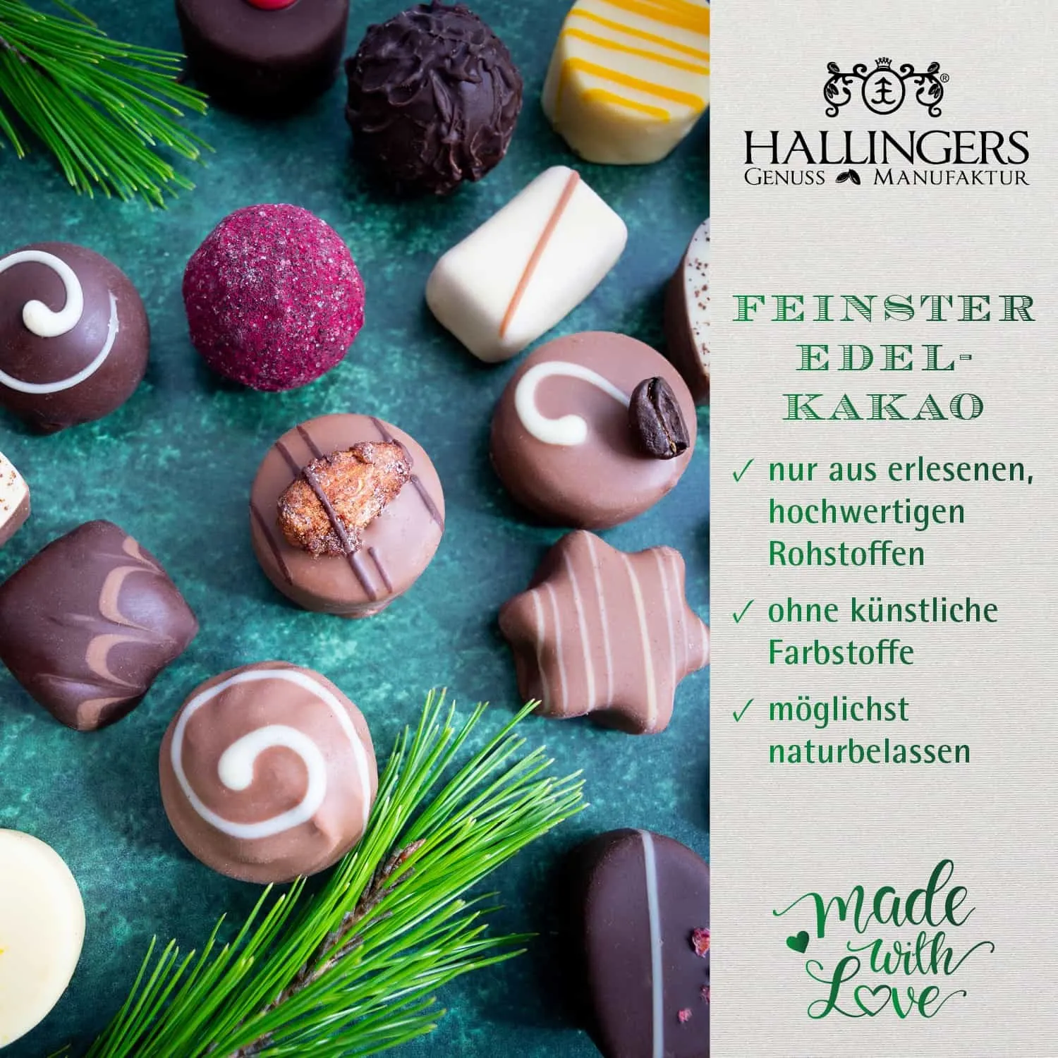 Mit viel Liebe und von Hand produziert - verwöhnen Sie sich selbst oder einen lieben Menschen!