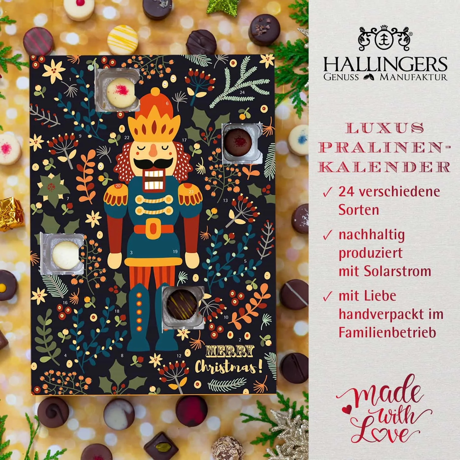 Verführung pur! Pralinen sind die Königsklasse der Confiserie-Kunst.