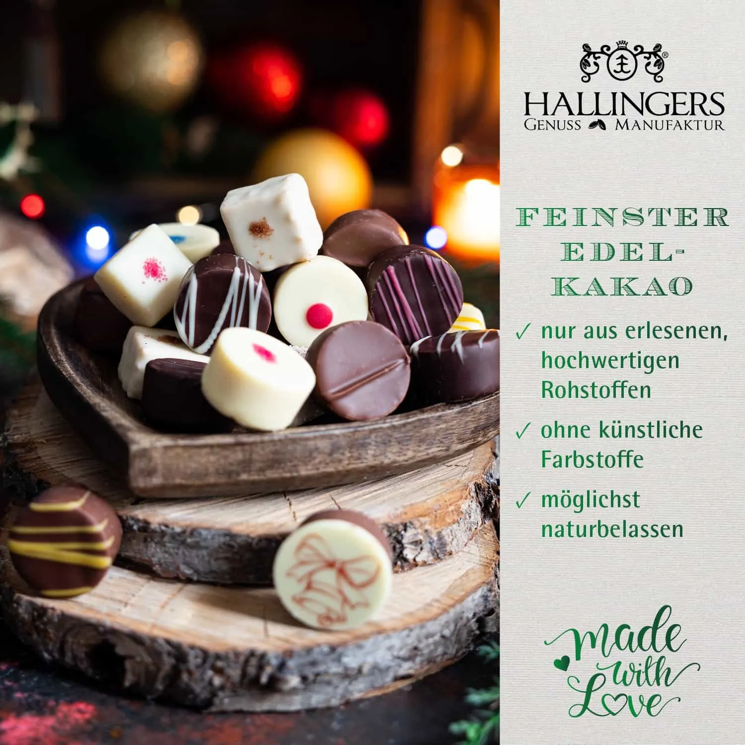 Mit viel Liebe und von Hand produziert - verwöhnen Sie sich selbst oder einen lieben Menschen!