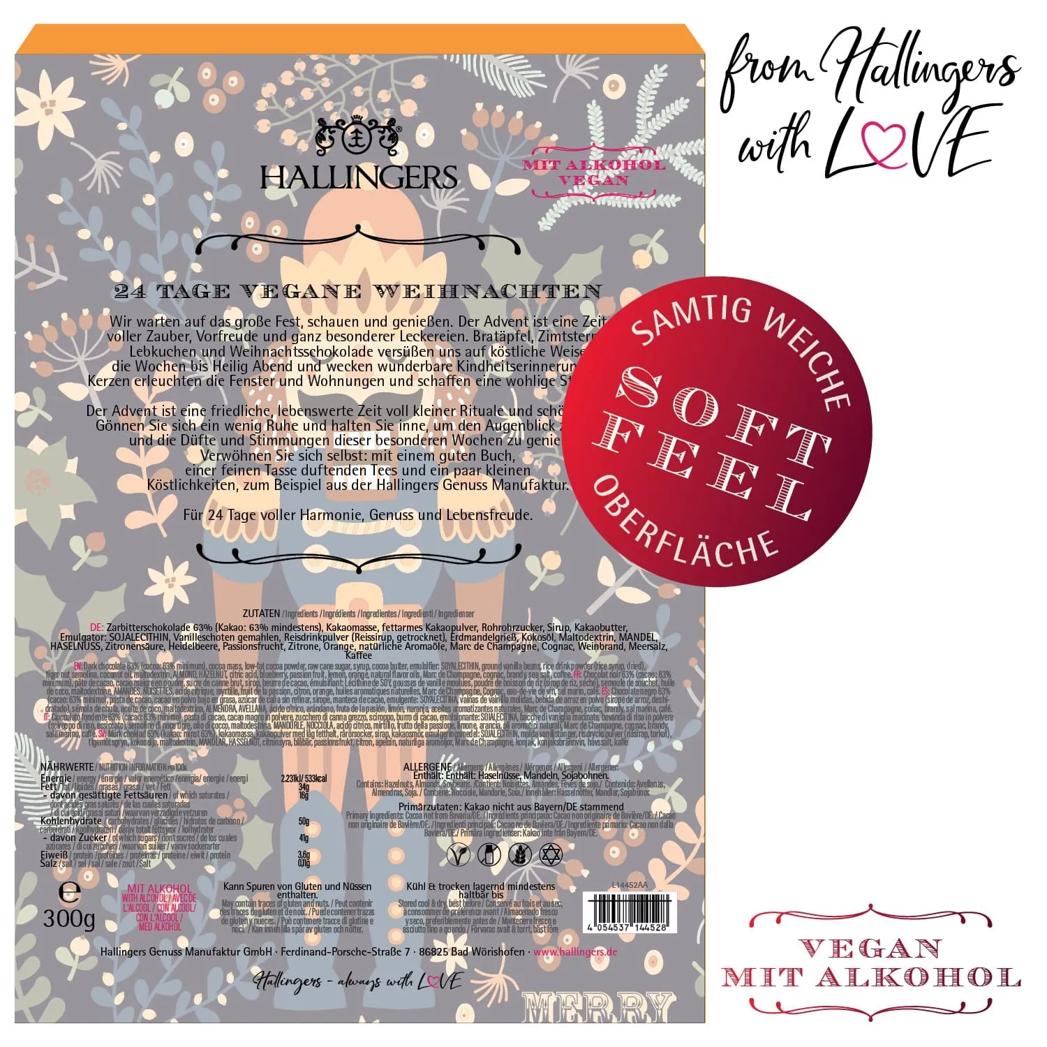 Nussknacker (Pralinen-Mix, vegan)