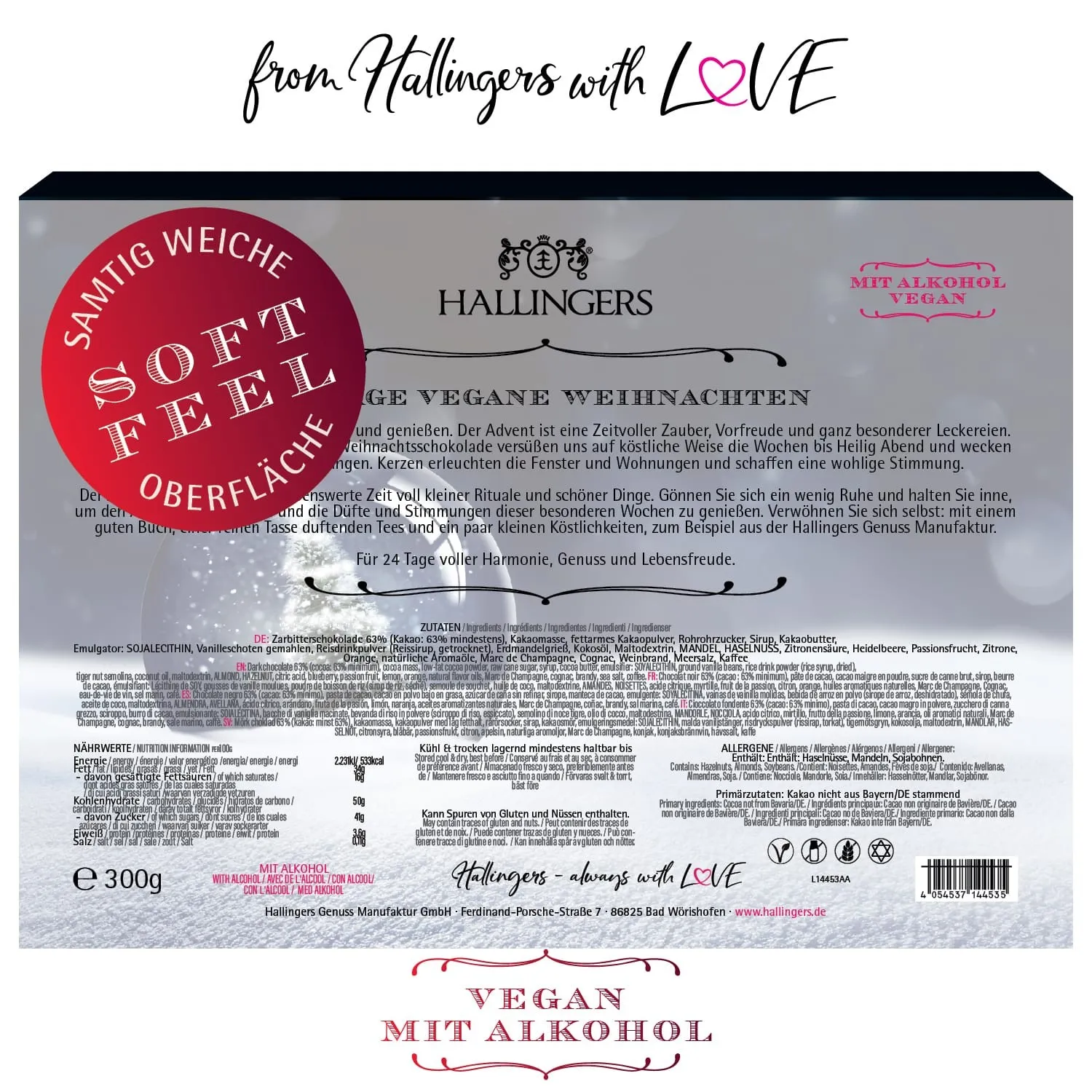 Weihnachtskugeln (Pralinen-Mix, vegan)