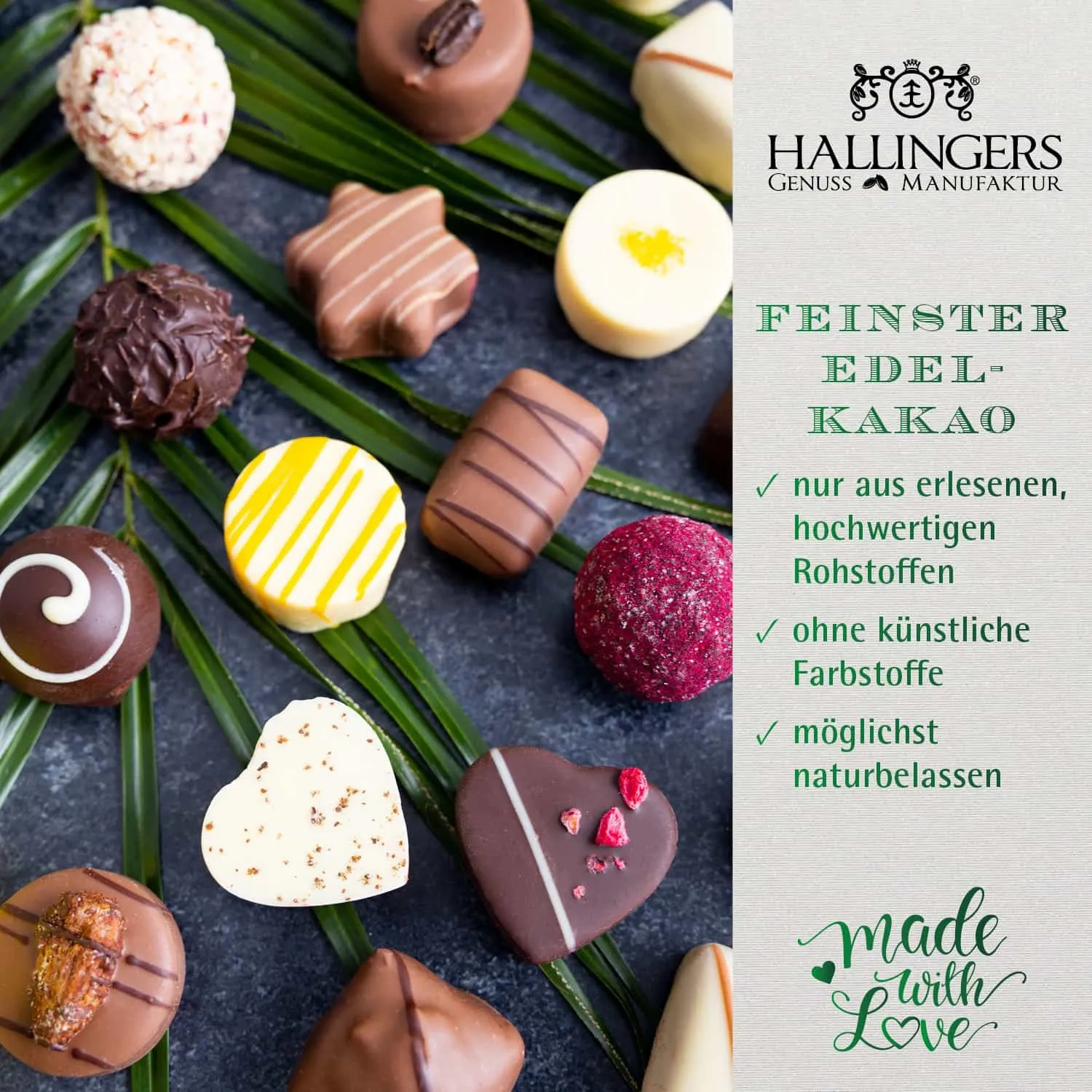 Mit viel Liebe und von Hand produziert - verwöhnen Sie sich selbst oder einen lieben Menschen!