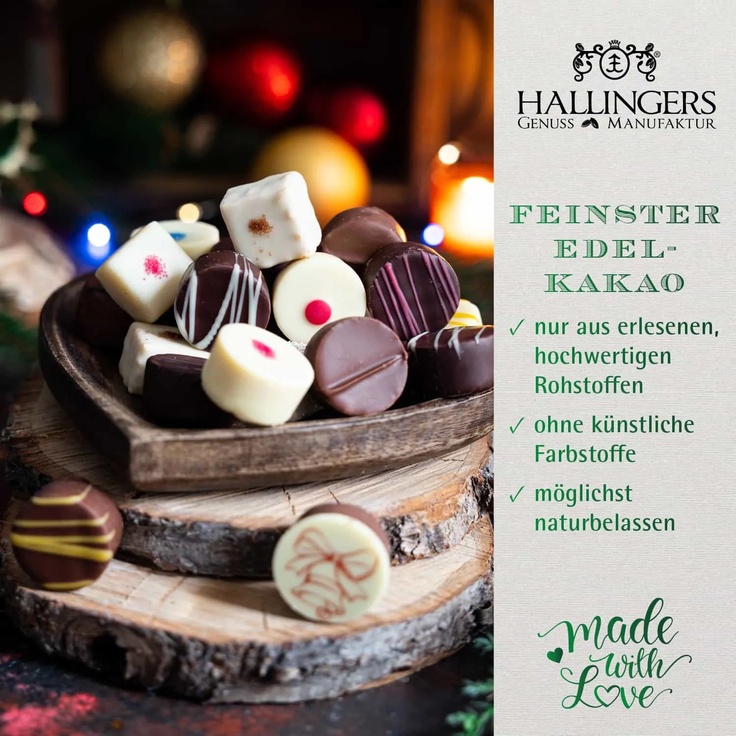 Tillverkad med mycket kärlek och för hand - skäm bort dig själv eller någon du tycker om!