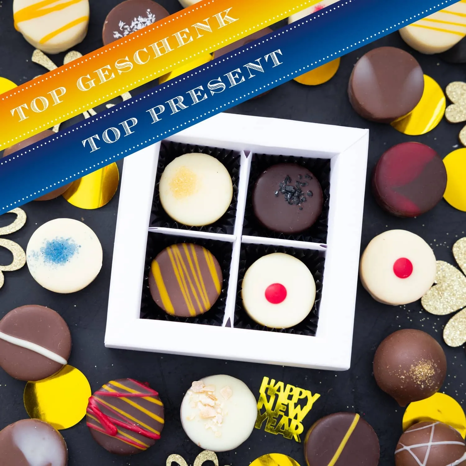 Freunde, Mitarbeiter, Familie - über dieses hübsche Geschenk zum neuen Jahr freut sich jeder!