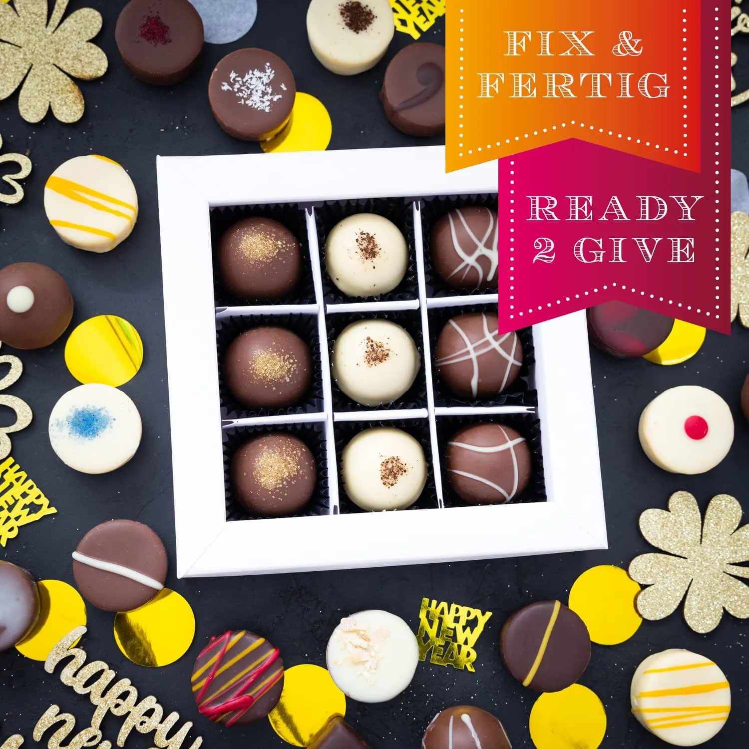 Freunde, Mitarbeiter, Familie - über dieses hübsche Geschenk zum neuen Jahr freut sich jeder!