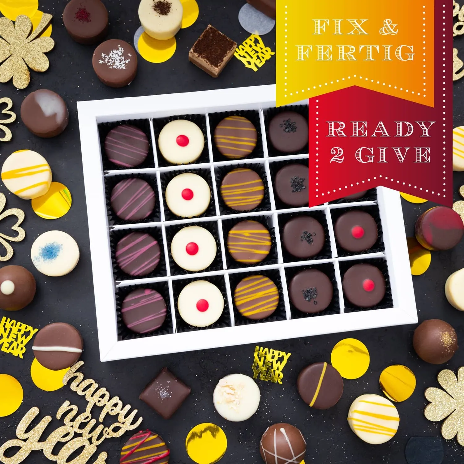 Freunde, Mitarbeiter, Familie - über dieses hübsche Geschenk zum neuen Jahr freut sich jeder!