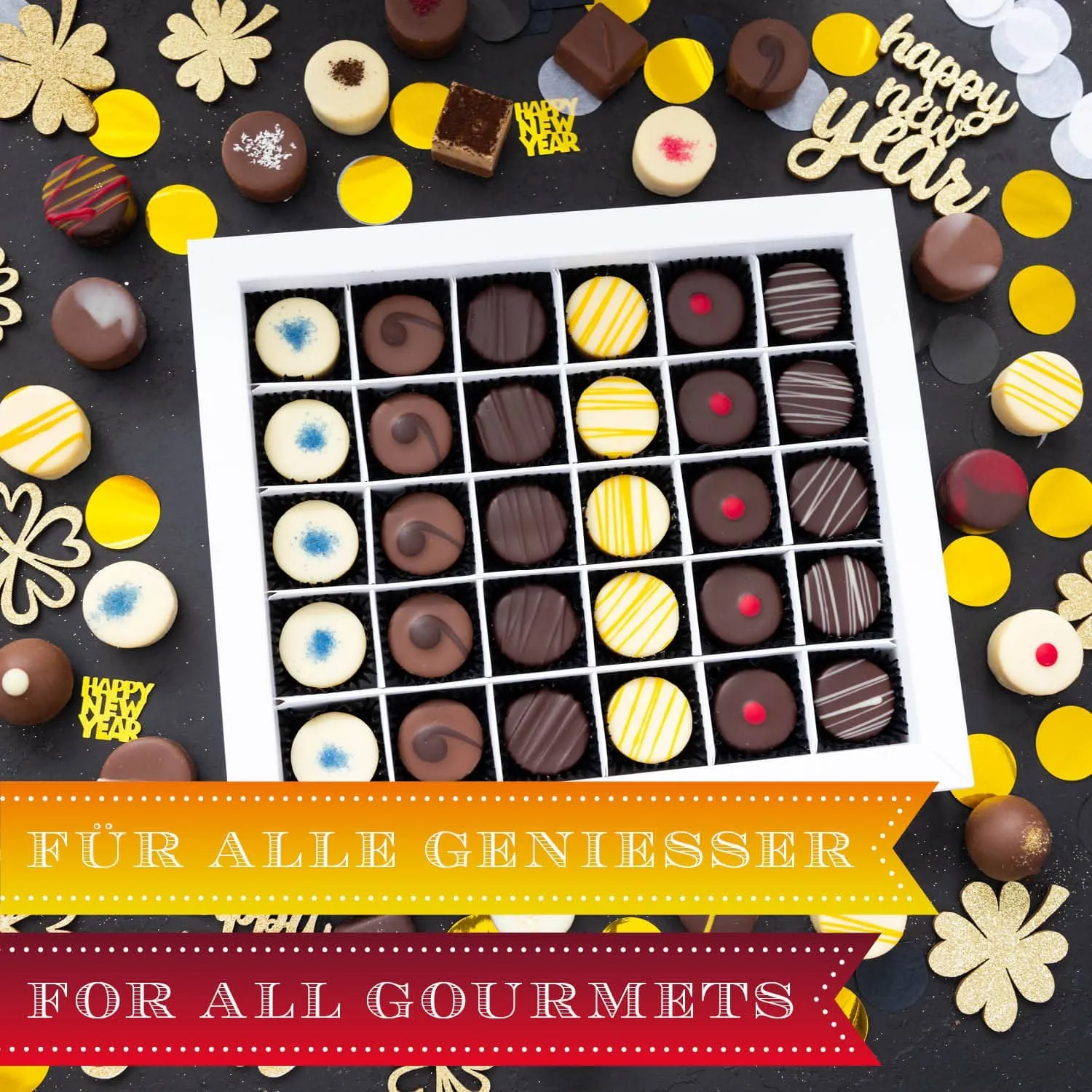 Freunde, Mitarbeiter, Familie - über dieses hübsche Geschenk zum neuen Jahr freut sich jeder!