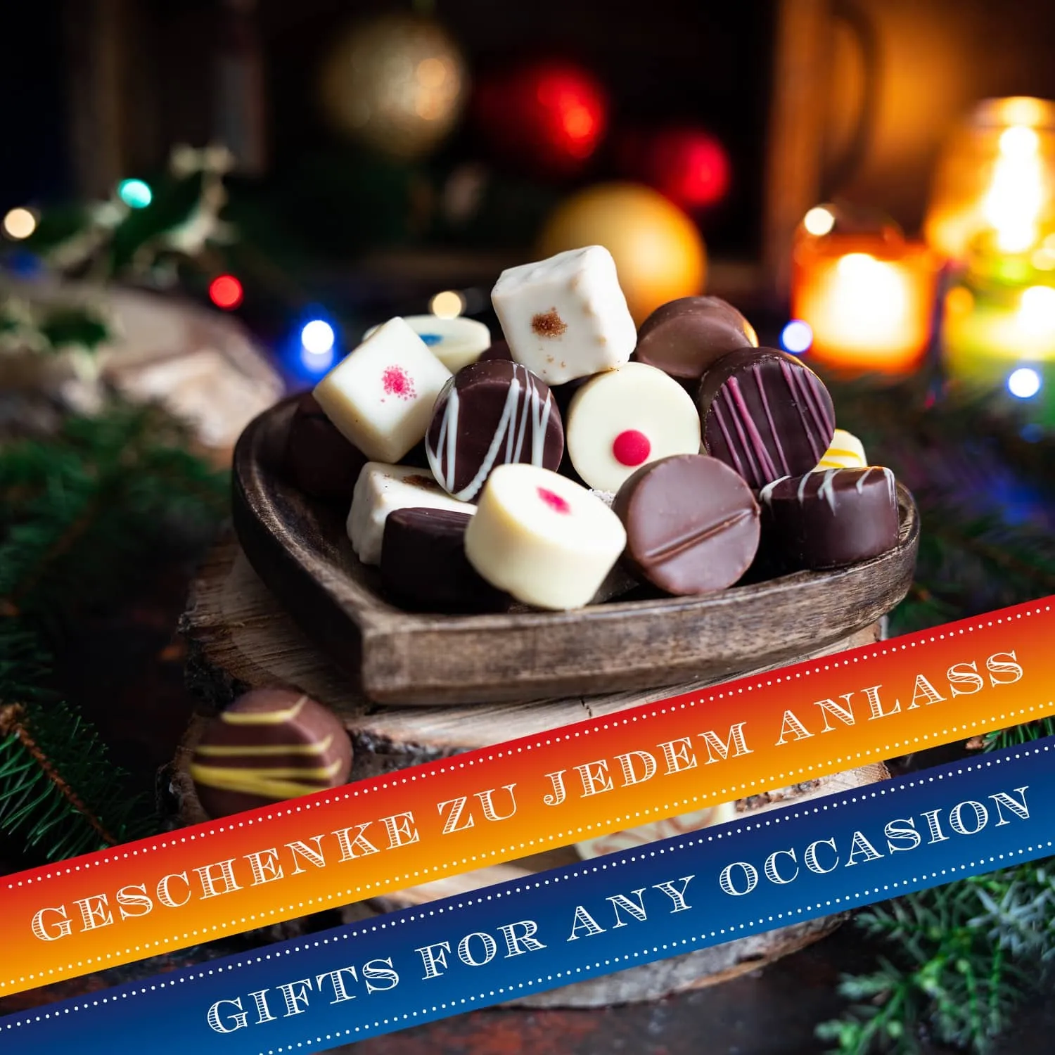 Ein bisschen Luxus für Weihnachten - handgemachte Pralinen - ein Traum!