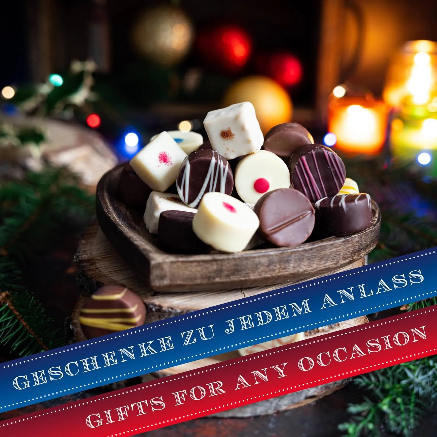 Ein bisschen Luxus für Weihnachten -  handgemachte Pralinen - ein Traum!