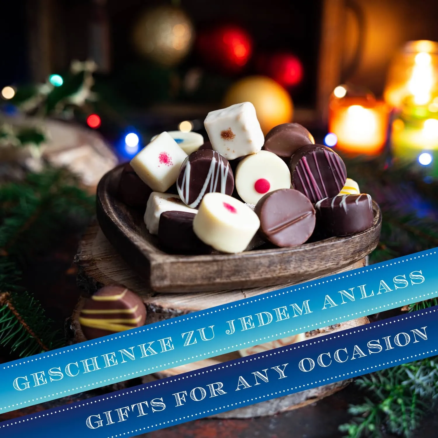 Ein bisschen Luxus für Weihnachten -  handgemachte Pralinen - ein Traum!