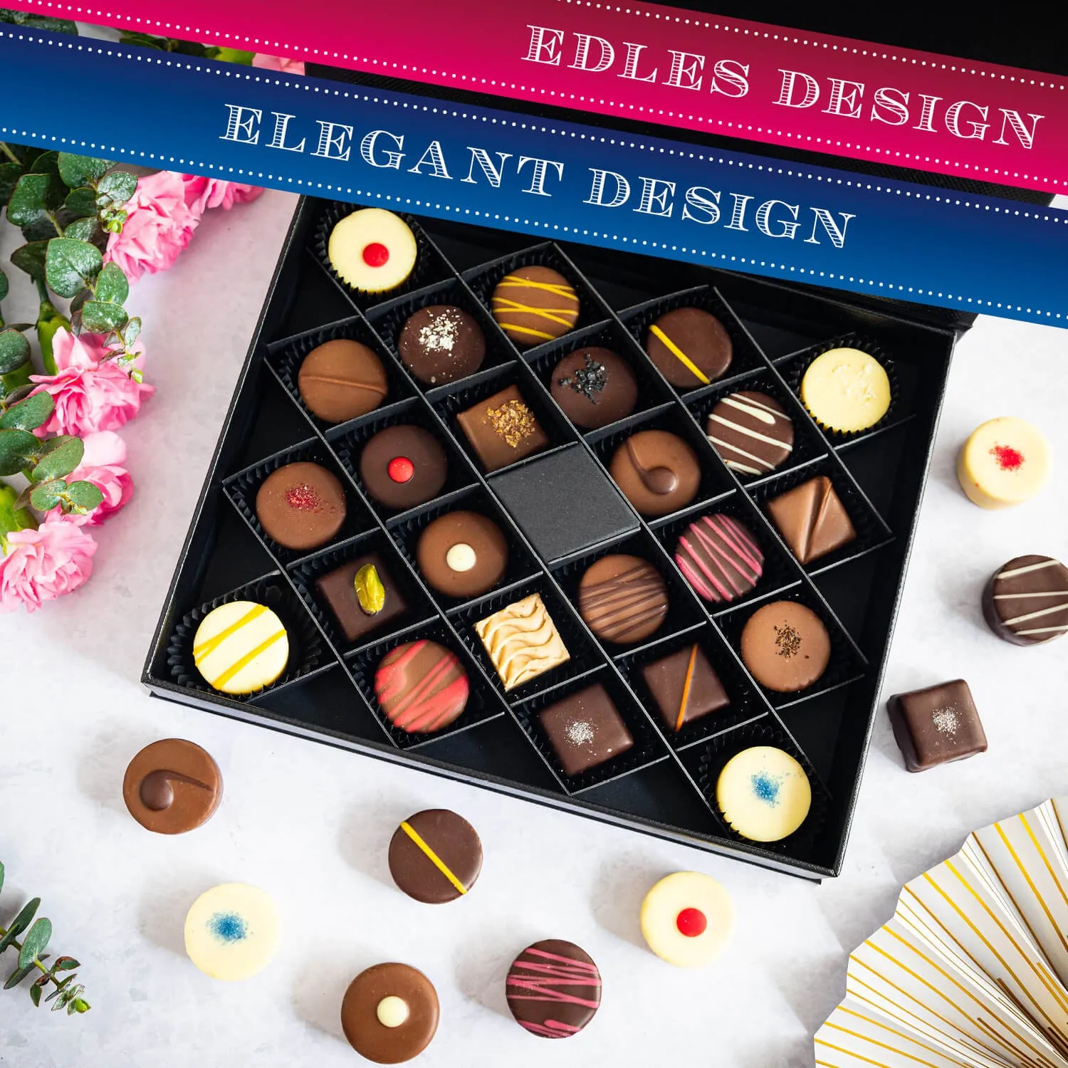 Tradition, Luxus und Tradition - Verführung pur! Handgemachte Pralinen aus Bayern - die Königsklasse der Confiserie-Kunst!