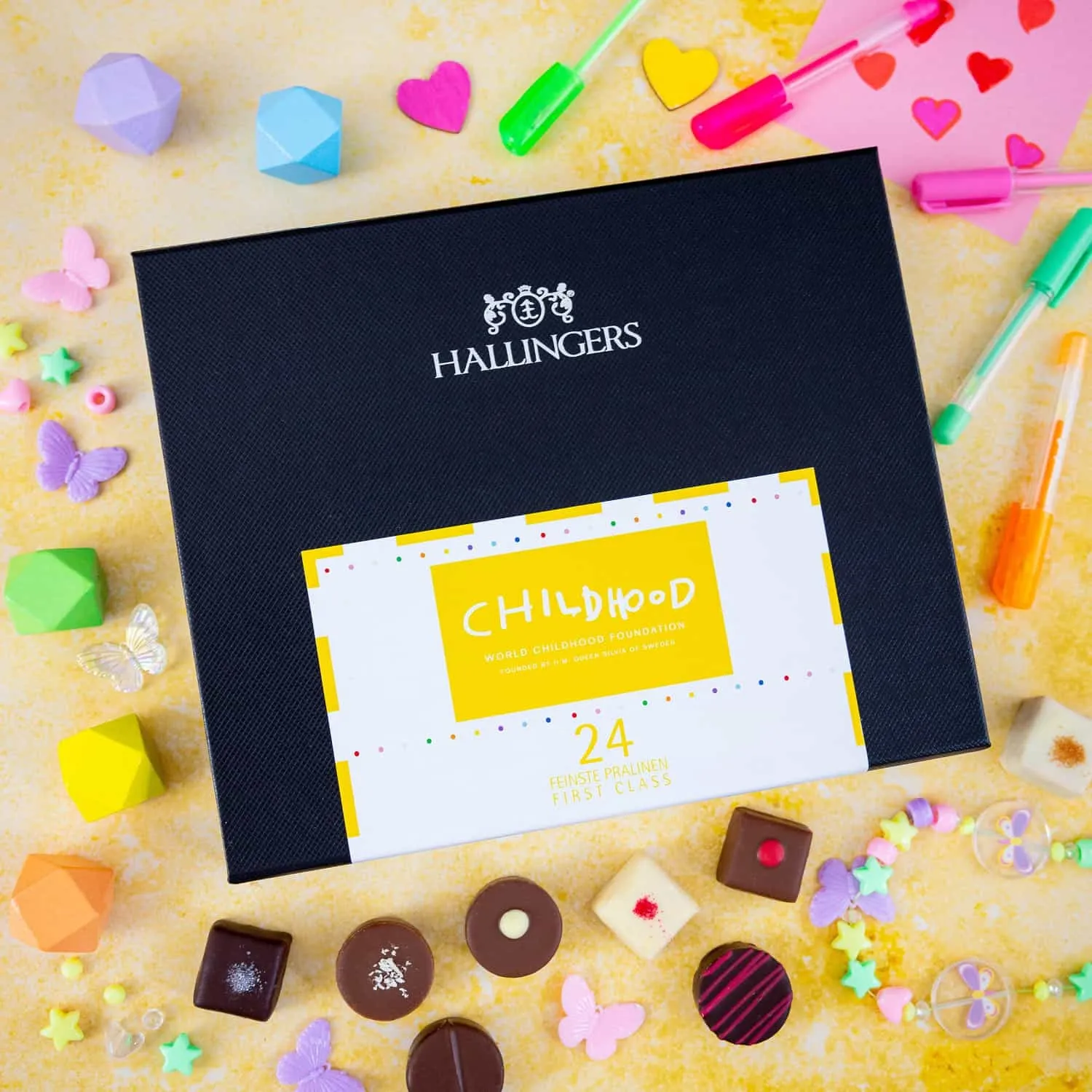 Perfekt als Geschenk, Gruß oder Mitbringsel - da freut sich jeder! Spitzen Qualität: Premium-Pralinen für anspruchsvolle Genießer.