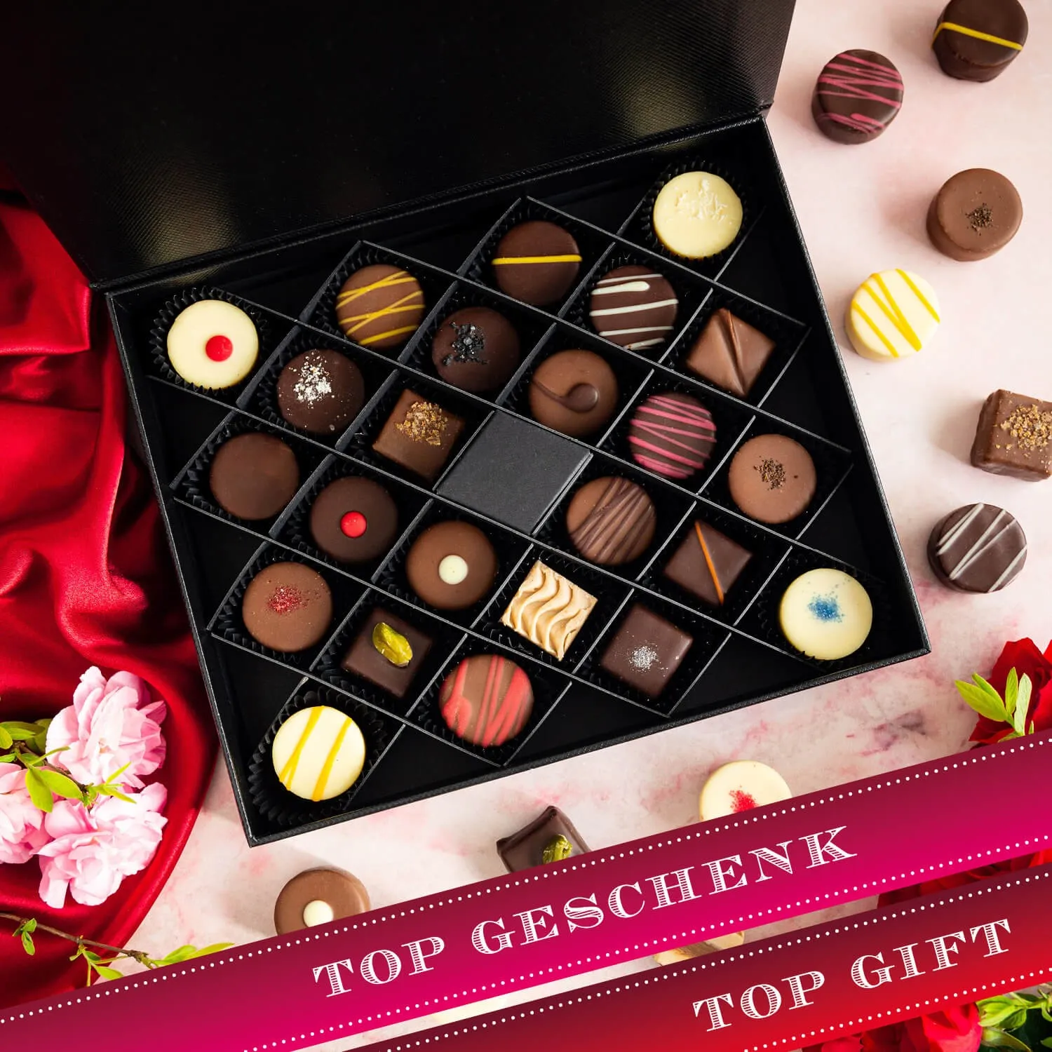 Tradition, Luxus und Tradition - Verführung pur! Handgemachte Pralinen aus Bayern - die Königsklasse der Confiserie-Kunst!