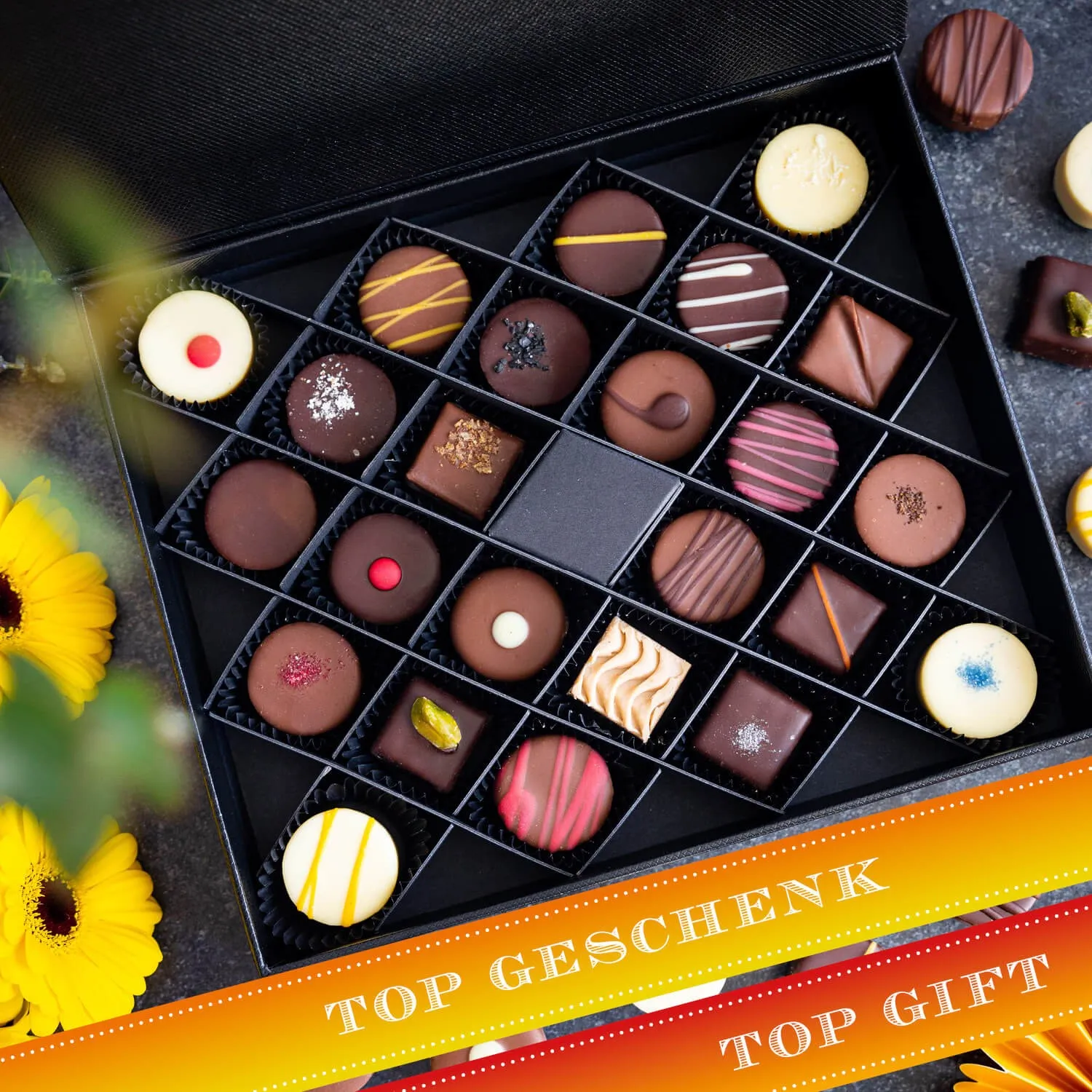 Tradition, Luxus und Tradition - Verführung pur! Handgemachte Pralinen aus Bayern - die Königsklasse der Confiserie-Kunst!