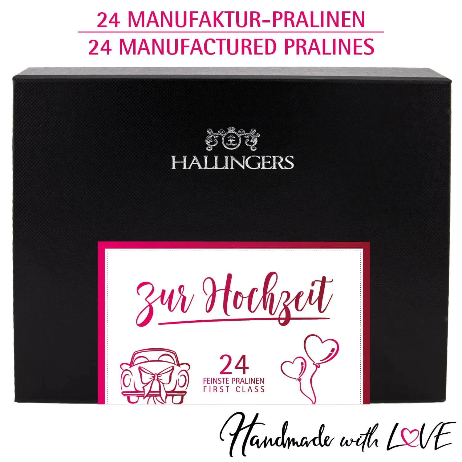 Zur Hochzeit (Pralinen Mix, ohne Alkohol)