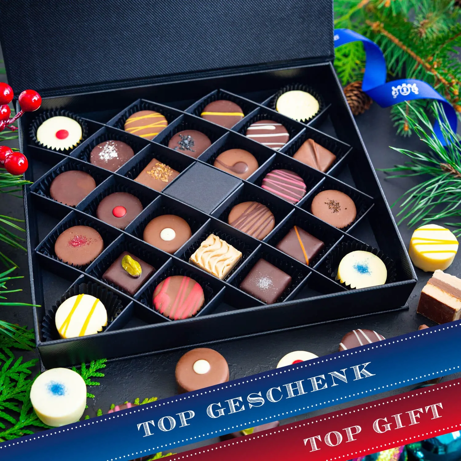 Tradition, Luxus und Tradition - Verführung pur! Handgemachte Pralinen aus Bayern - die Königsklasse der Confiserie-Kunst!