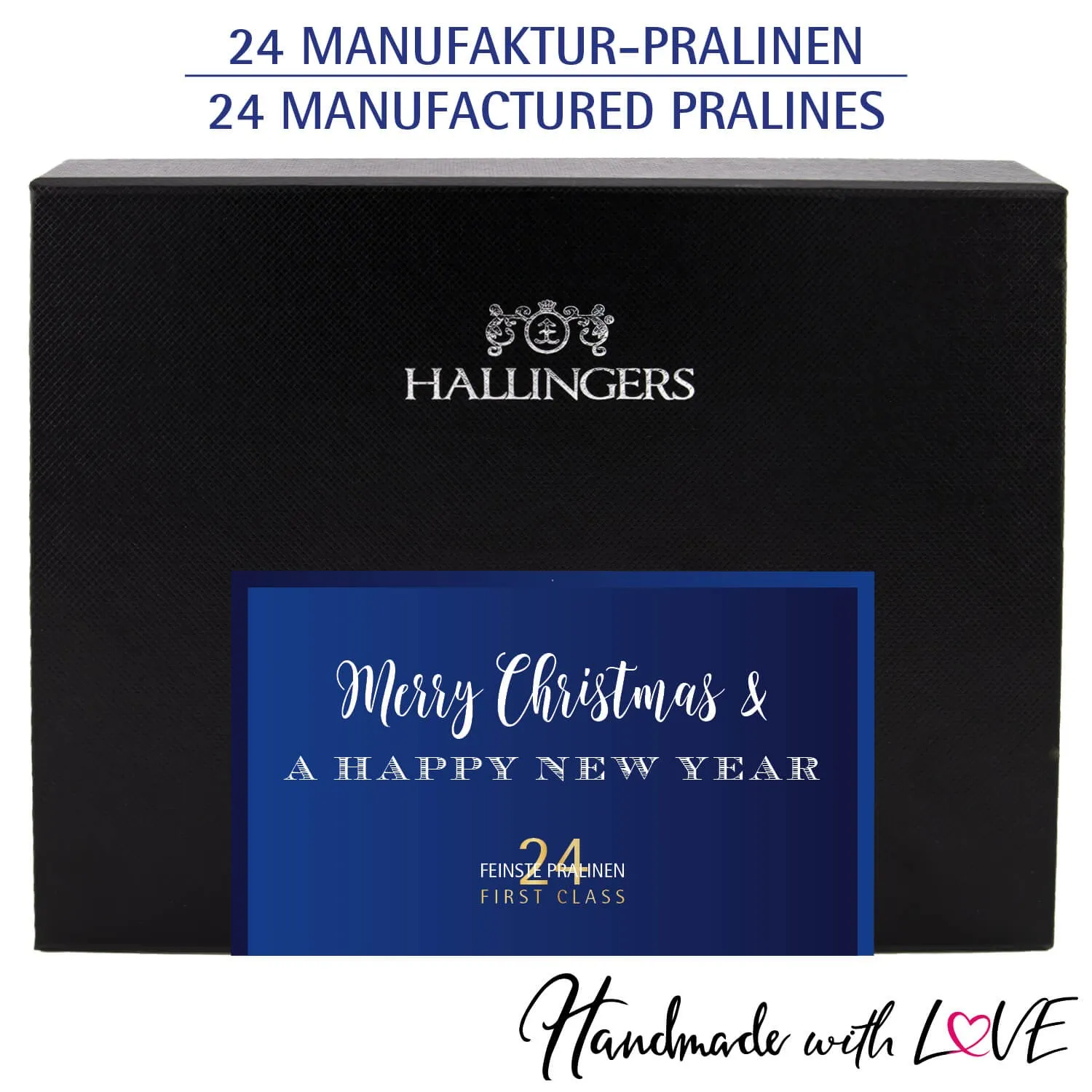 Merry Christmas & A Happy New Year (Pralinen Mix, ohne Alkohol)
